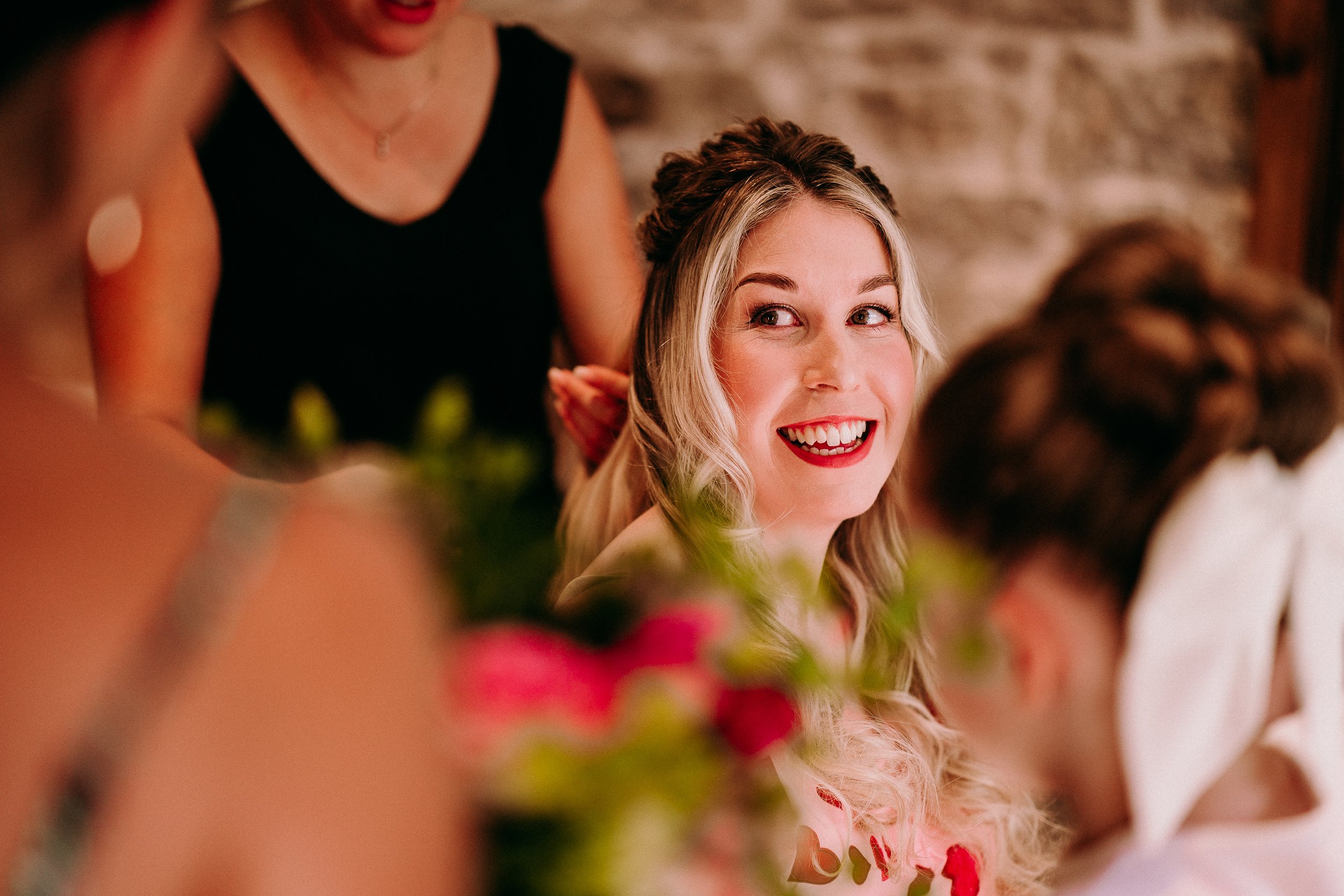  relaxed colourful natural wedding photography gileston manor south wales 