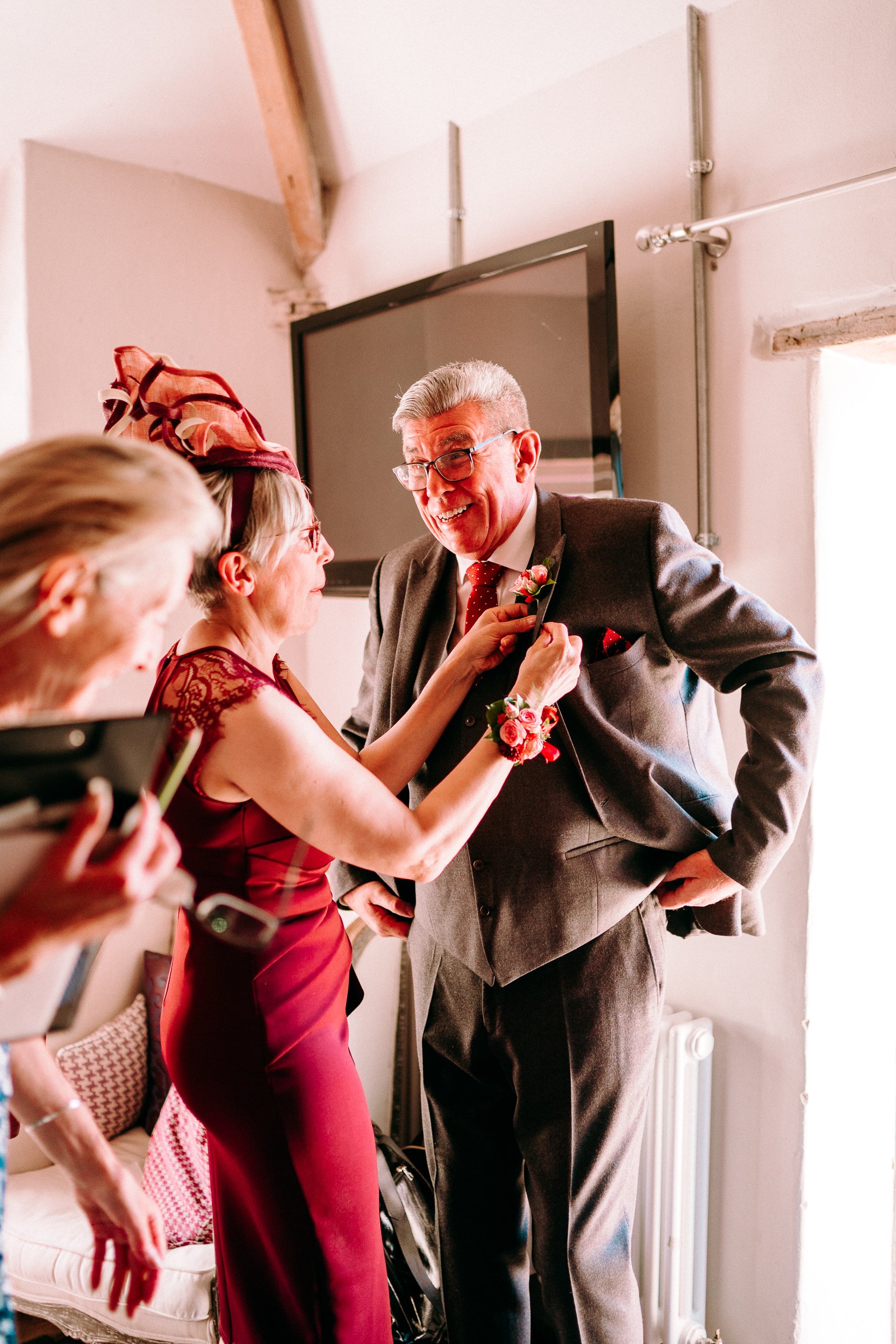  relaxed colourful natural wedding photography gileston manor south wales 