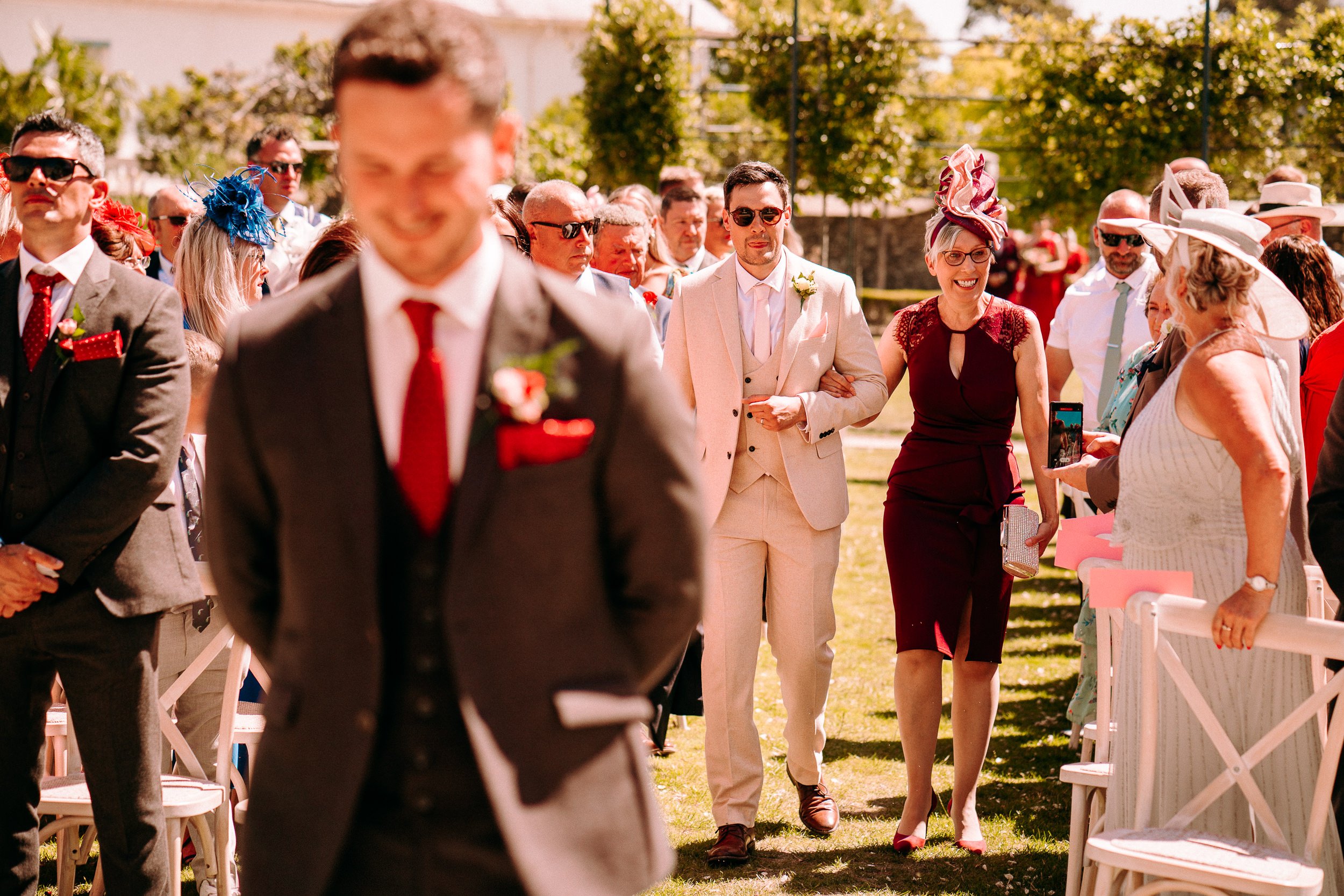  relaxed colourful natural wedding photography gileston manor south wales 