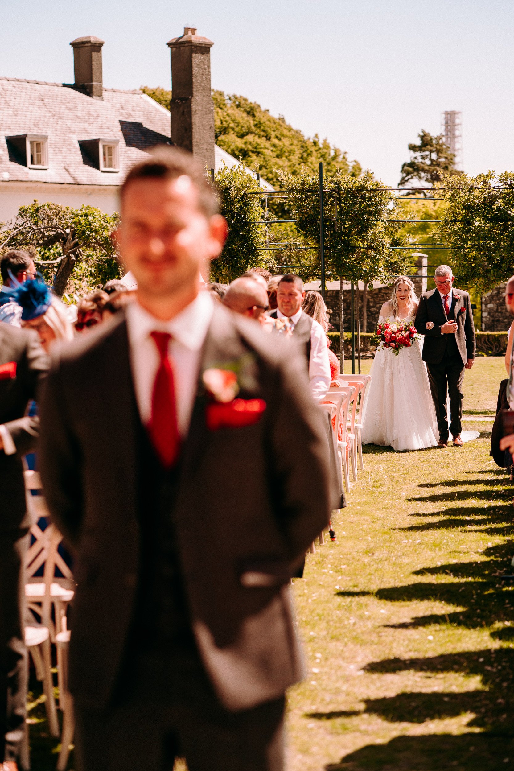  relaxed colourful natural wedding photography gileston manor south wales 