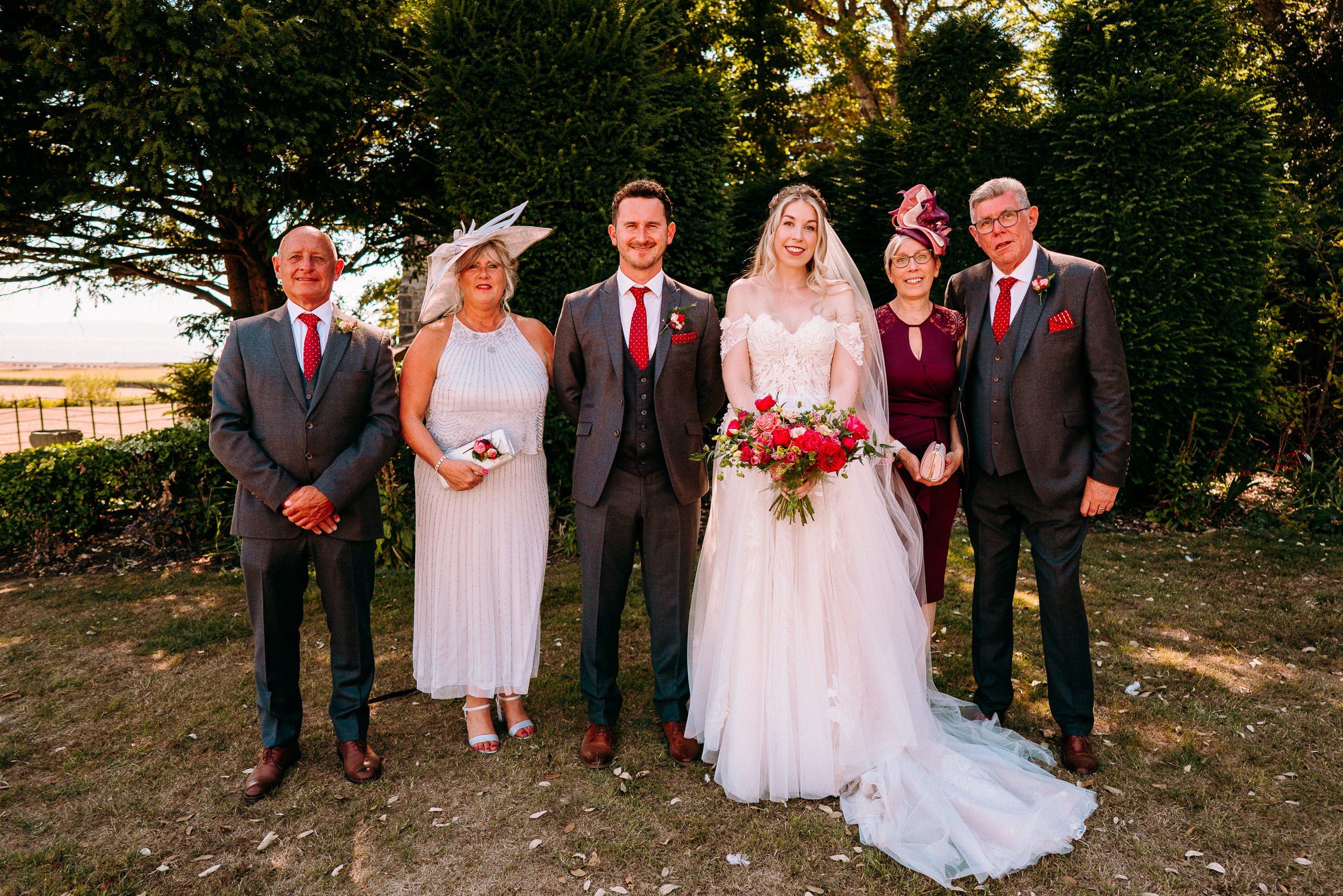  relaxed colourful natural wedding photography gileston manor south wales 