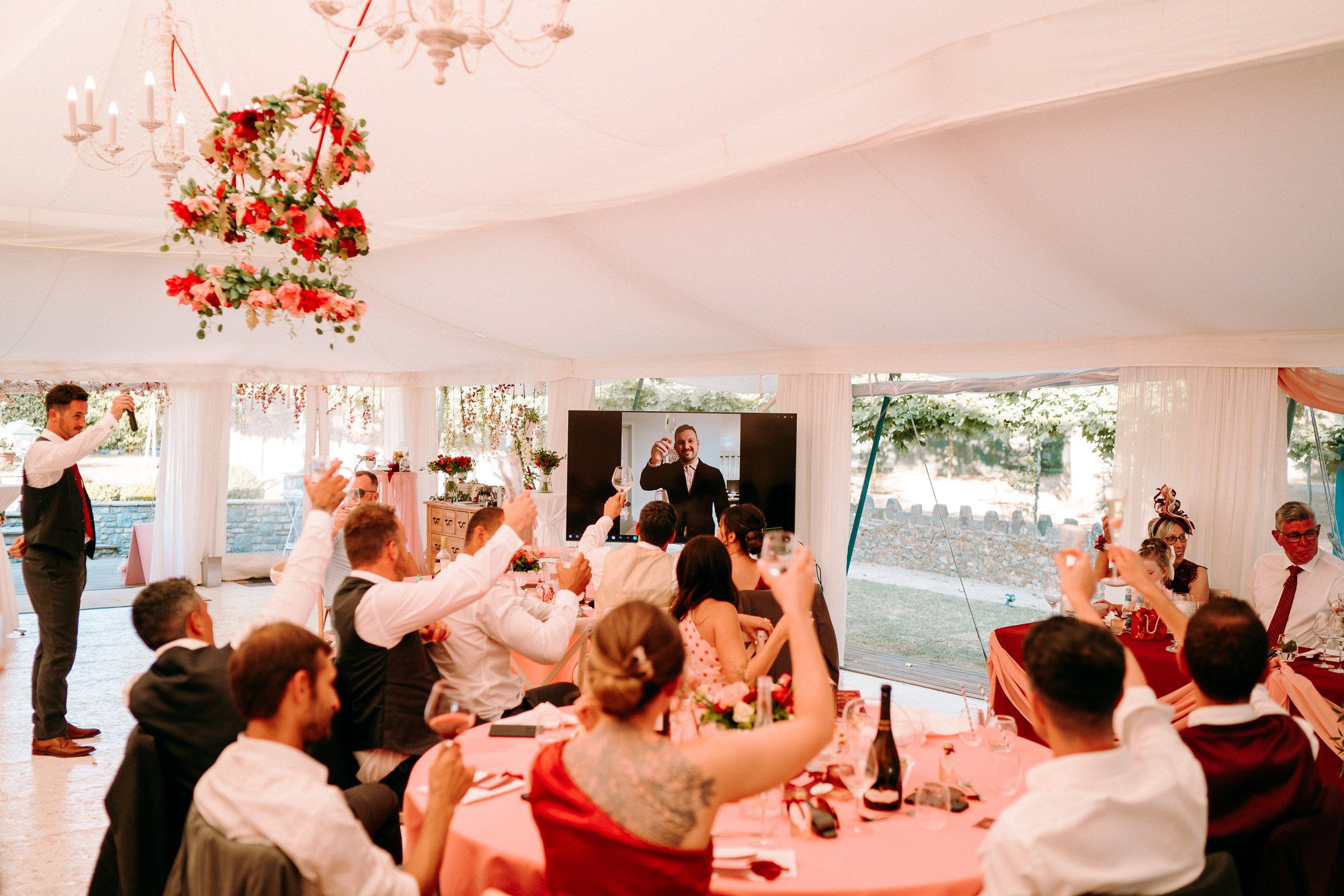  relaxed colourful natural wedding photography gileston manor south wales 