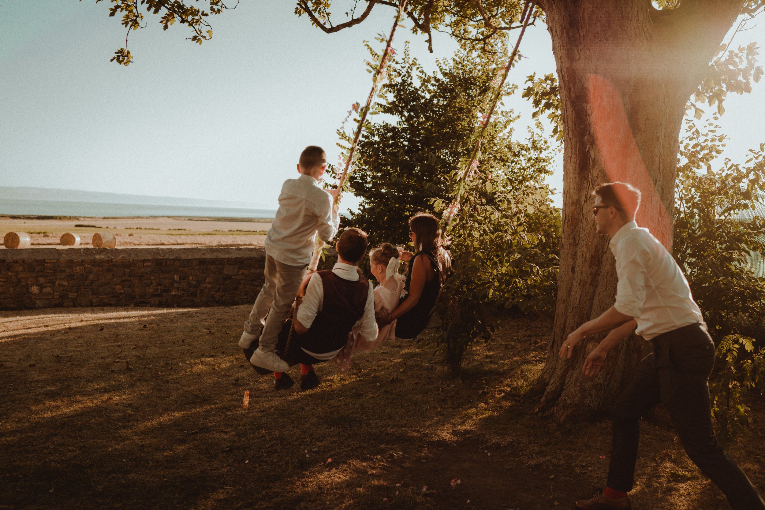  relaxed colourful natural wedding photography gileston manor south wales 