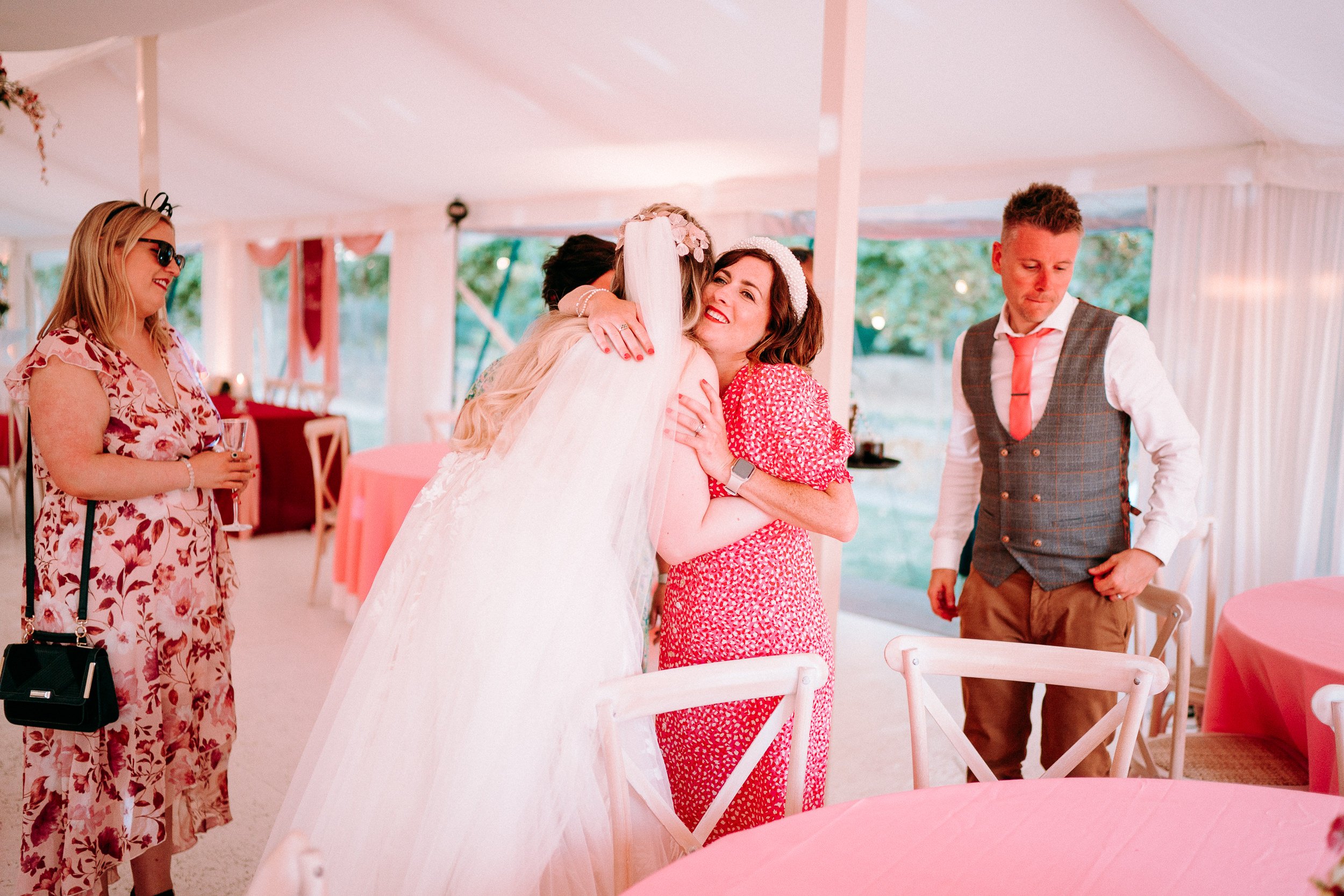  relaxed colourful natural wedding photography gileston manor south wales 