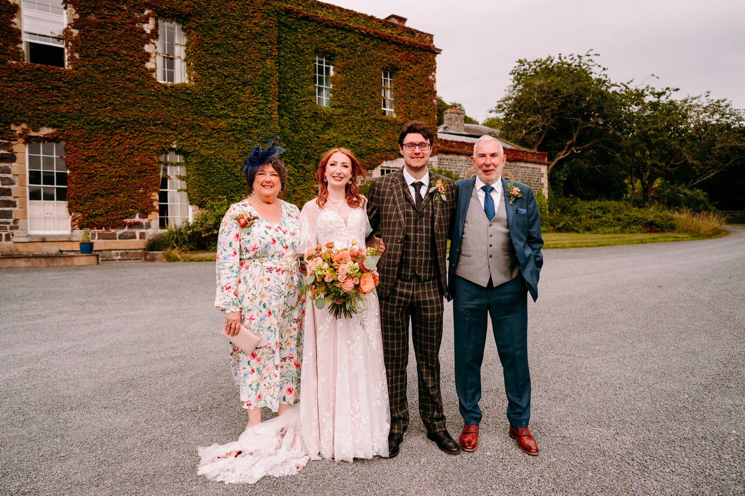  nanteos natural colourful Aberystwyth wedding photographer 