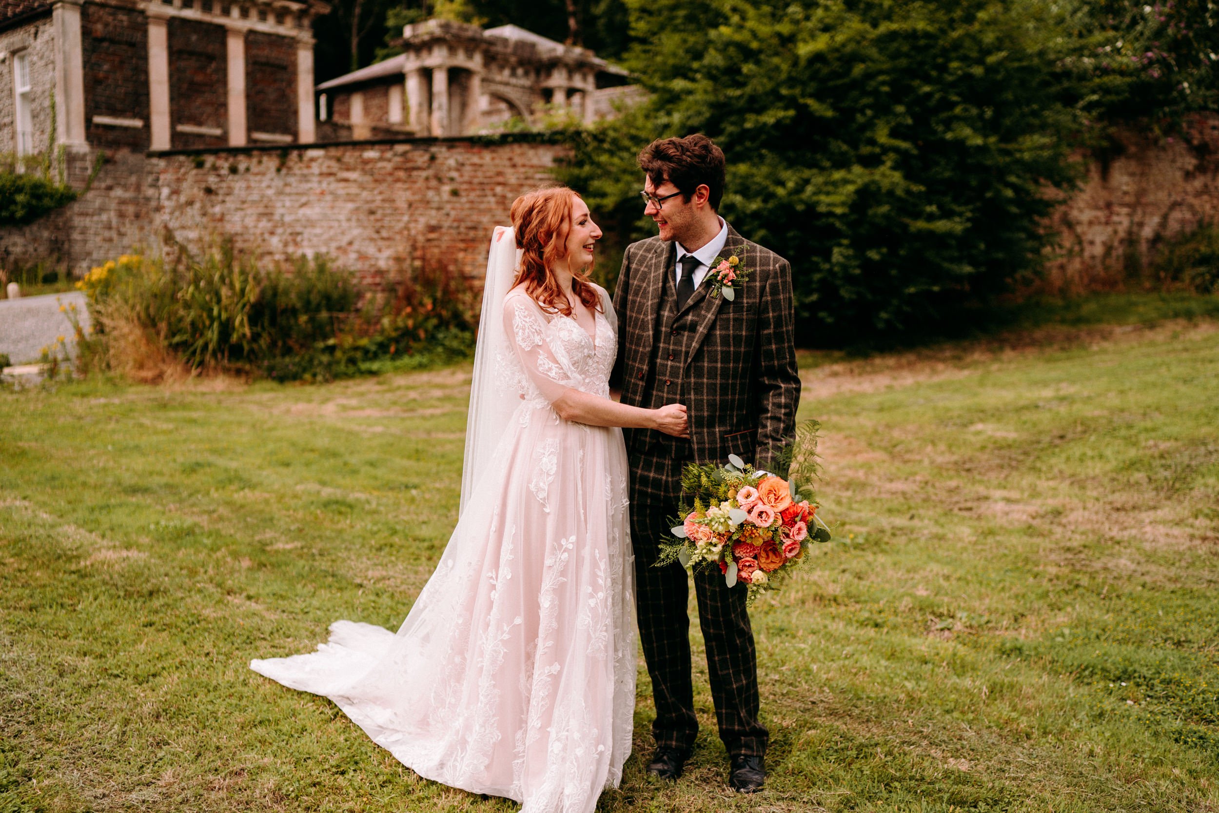  nanteos natural colourful Aberystwyth wedding photographer 