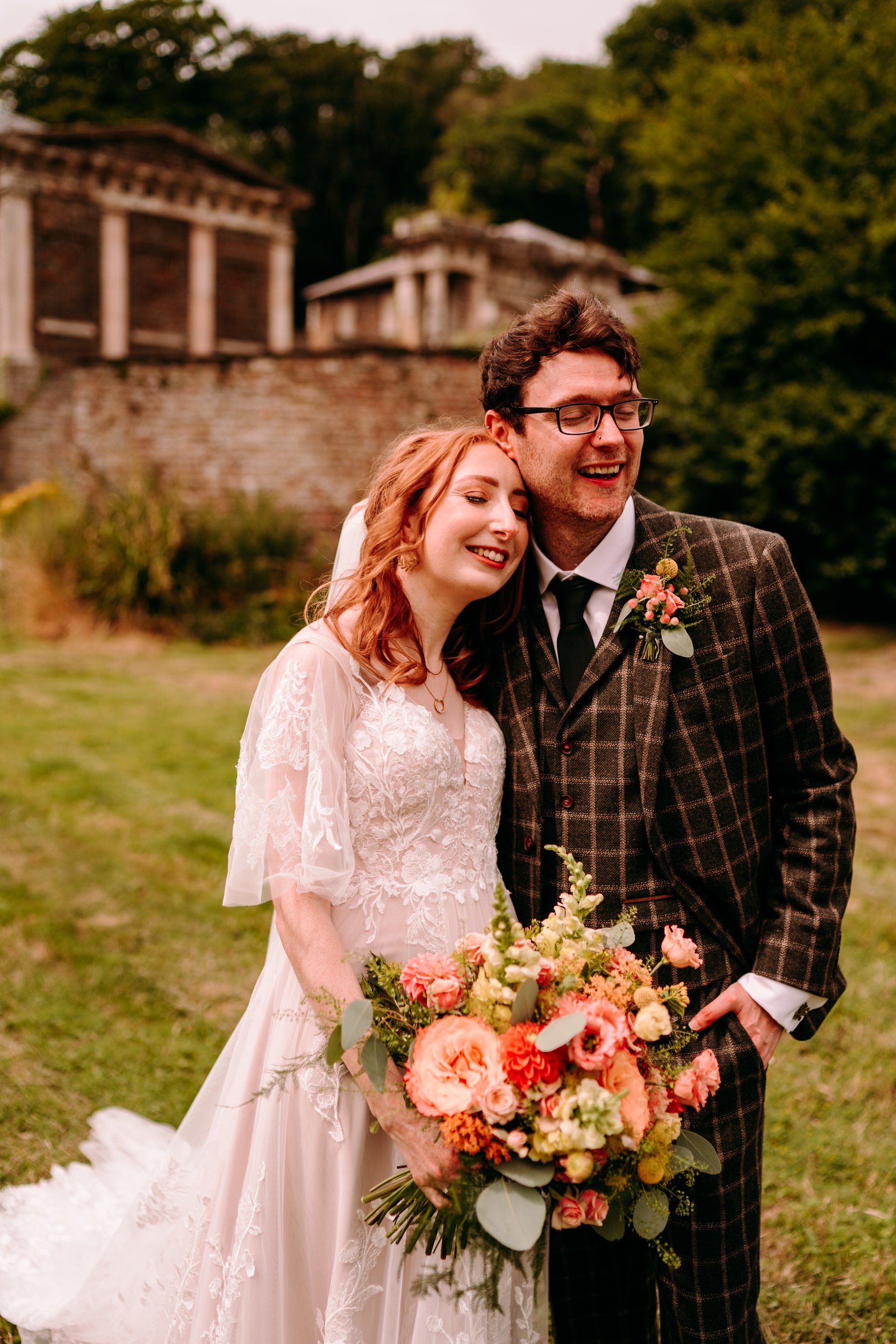  nanteos natural colourful Aberystwyth wedding photographer 