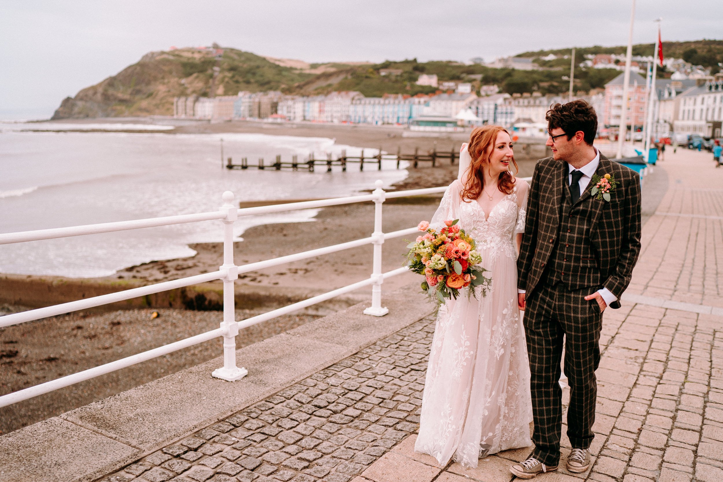  nanteos natural colourful Aberystwyth wedding photographer 