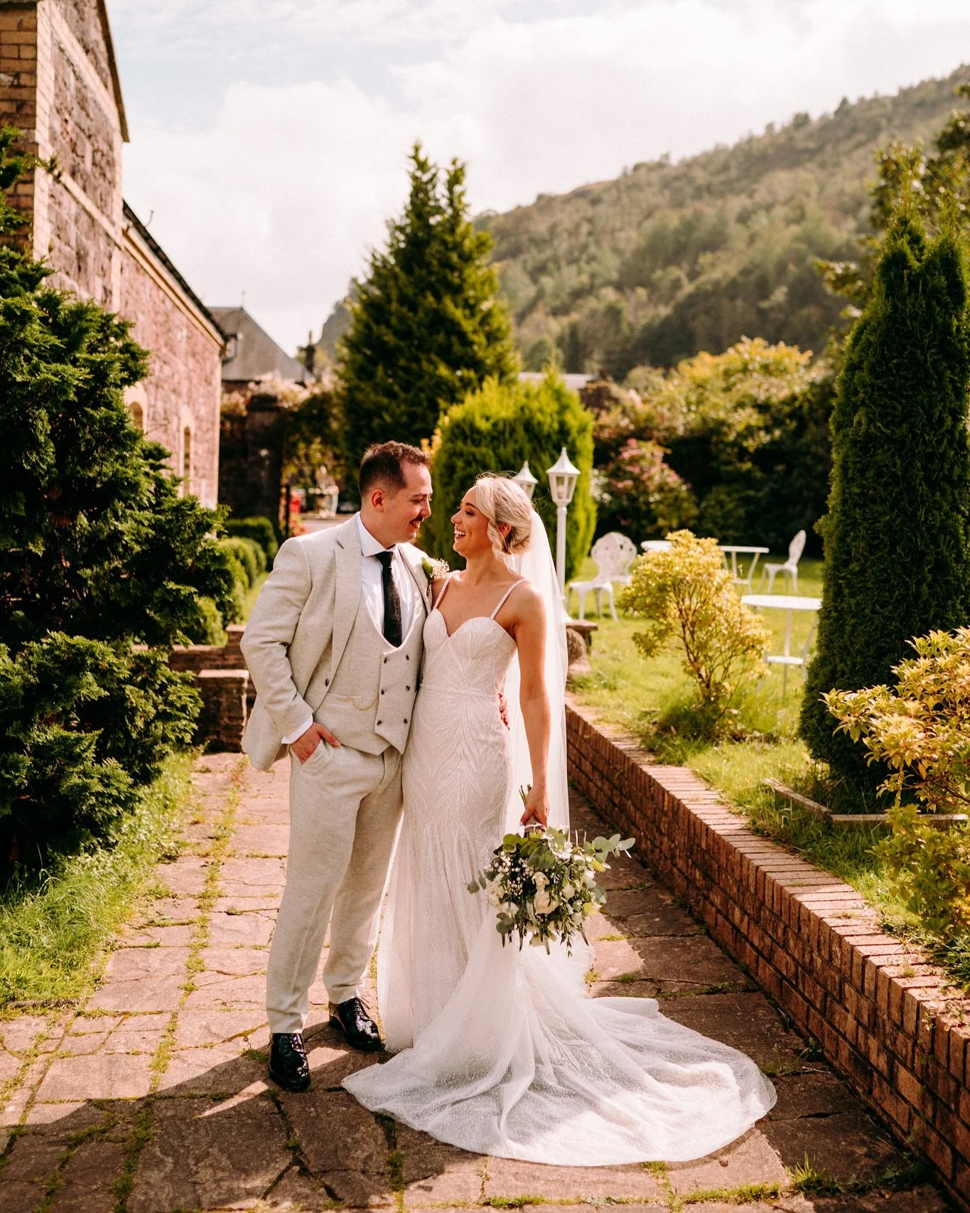 The wonderfully happy smiley wedding of Alice &amp; Sam at @craigynoscastle in the sunshine 🌞 Loads of laughs and some incredible dancefloor shots from this one, it was such a pleasure to document 🙏🏻🕺🏻.
.
.
#craigynos #craigynoswedding #craigyno