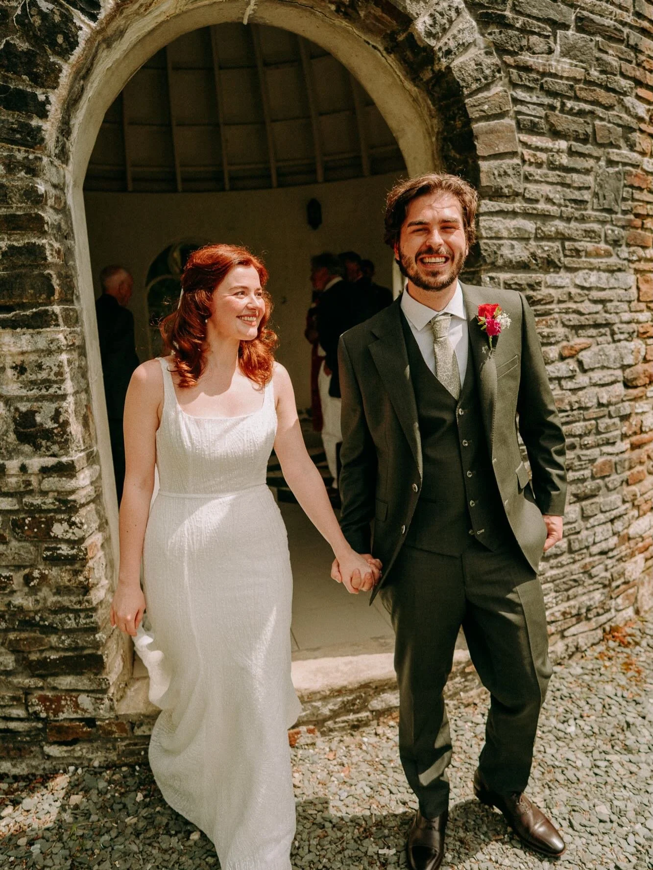 Micro wedding, big meaning. It was my pleasure to document Llinos &amp; Charlie&rsquo;s beautifully intimate wedding day at @plas.cilybebyll surrounded by their nearest and dearest friends and families in the sunshine with a gorgeous French Chateau i