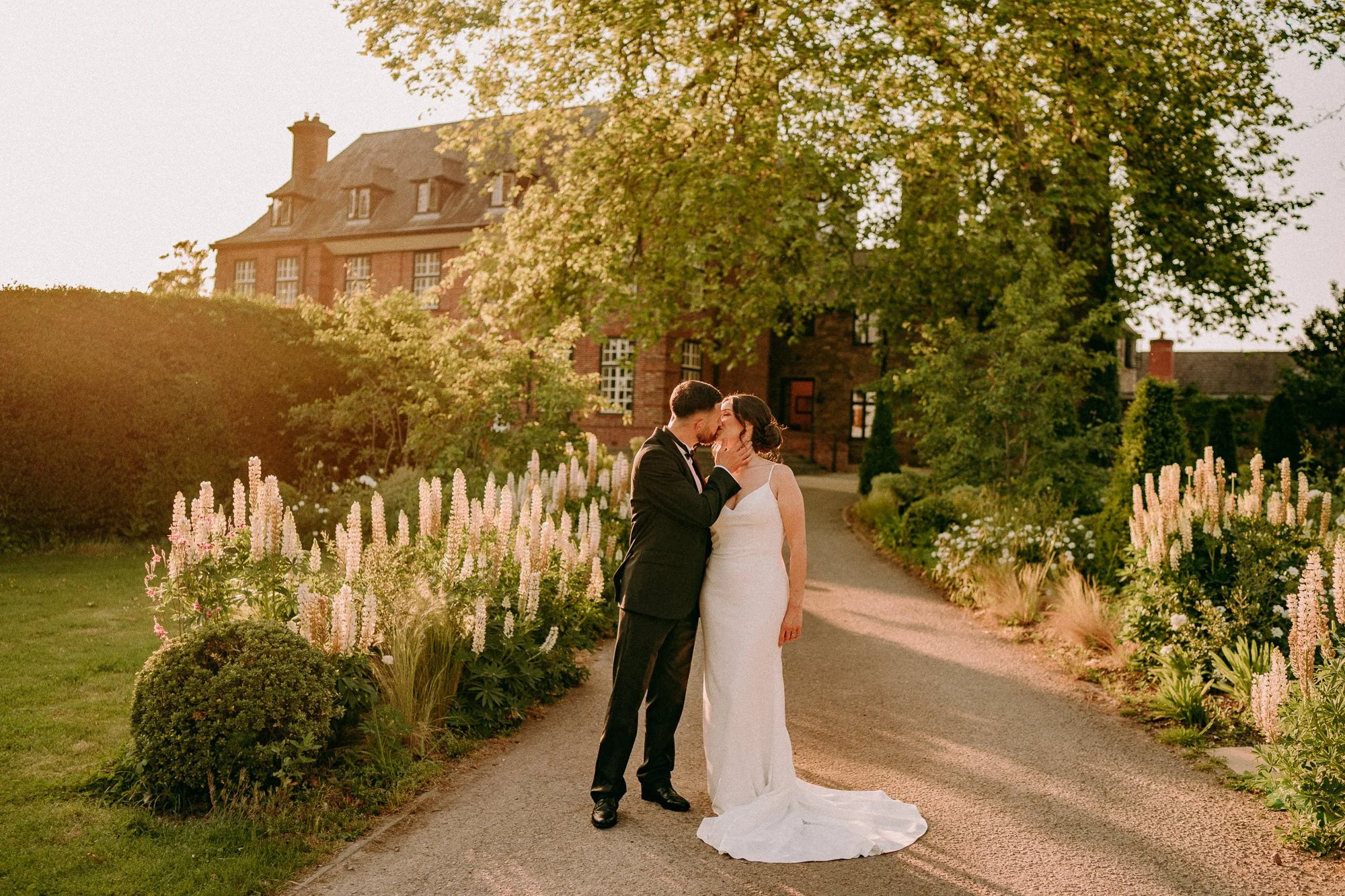  sant ffraed house south wales sunny colourful wedding photographers 