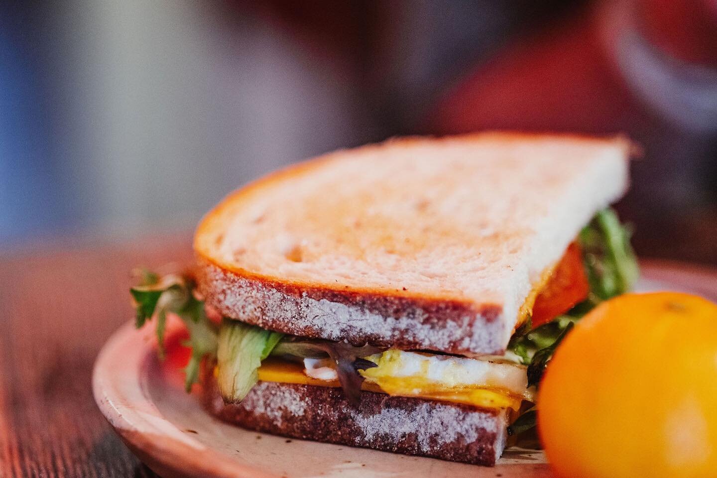 Have you tried any of our breakfast sandwiches? Introducing y&rsquo;all to the Big Sammi. This breakfast king has egg, ham, cheese, arugula and chipotle mayo between crispy sourdough bread.. add a tomato or avocado for some extra flavor. 

 📸 @jbalt