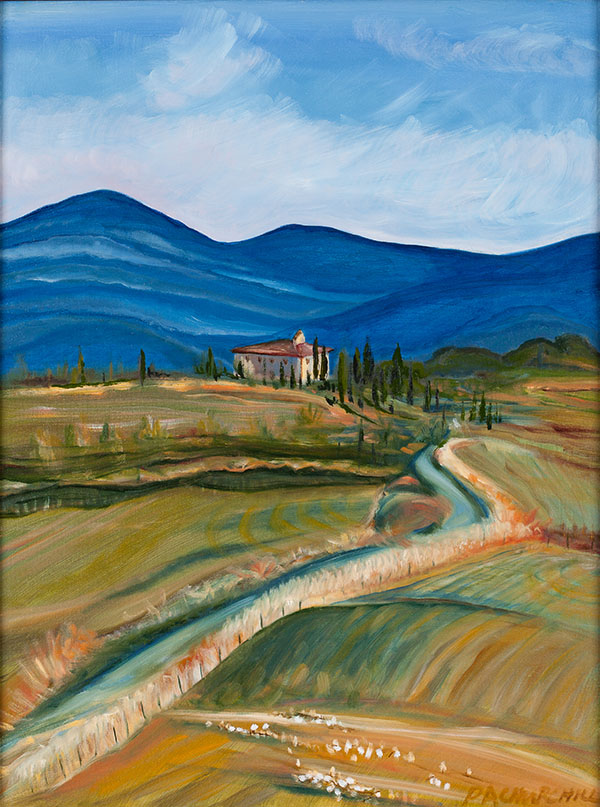 Tuscan Valley 16"x24" Oil SOLD