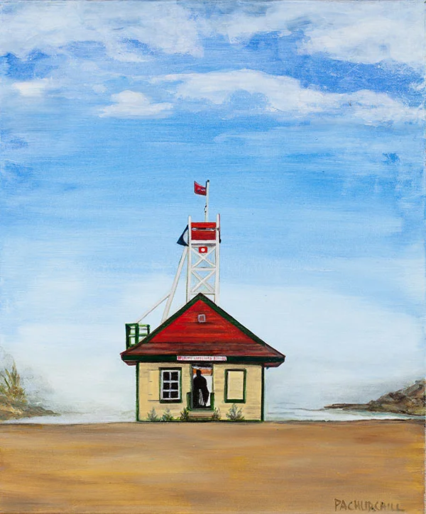 Leuty July Toronto 20"x24" Acrylic $375.00
