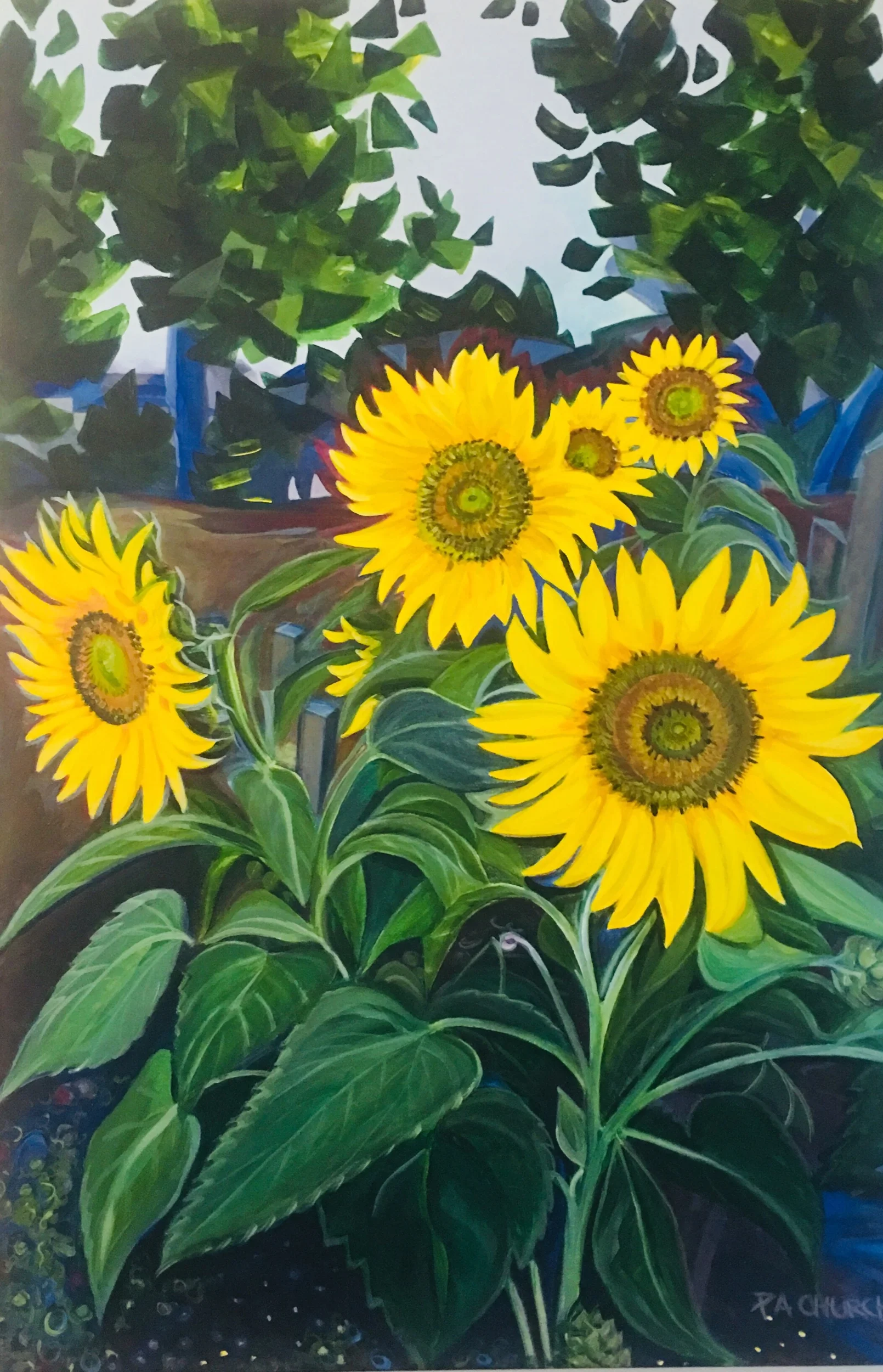 Sanford Street Sunnies 24”x36” Acrylic $650