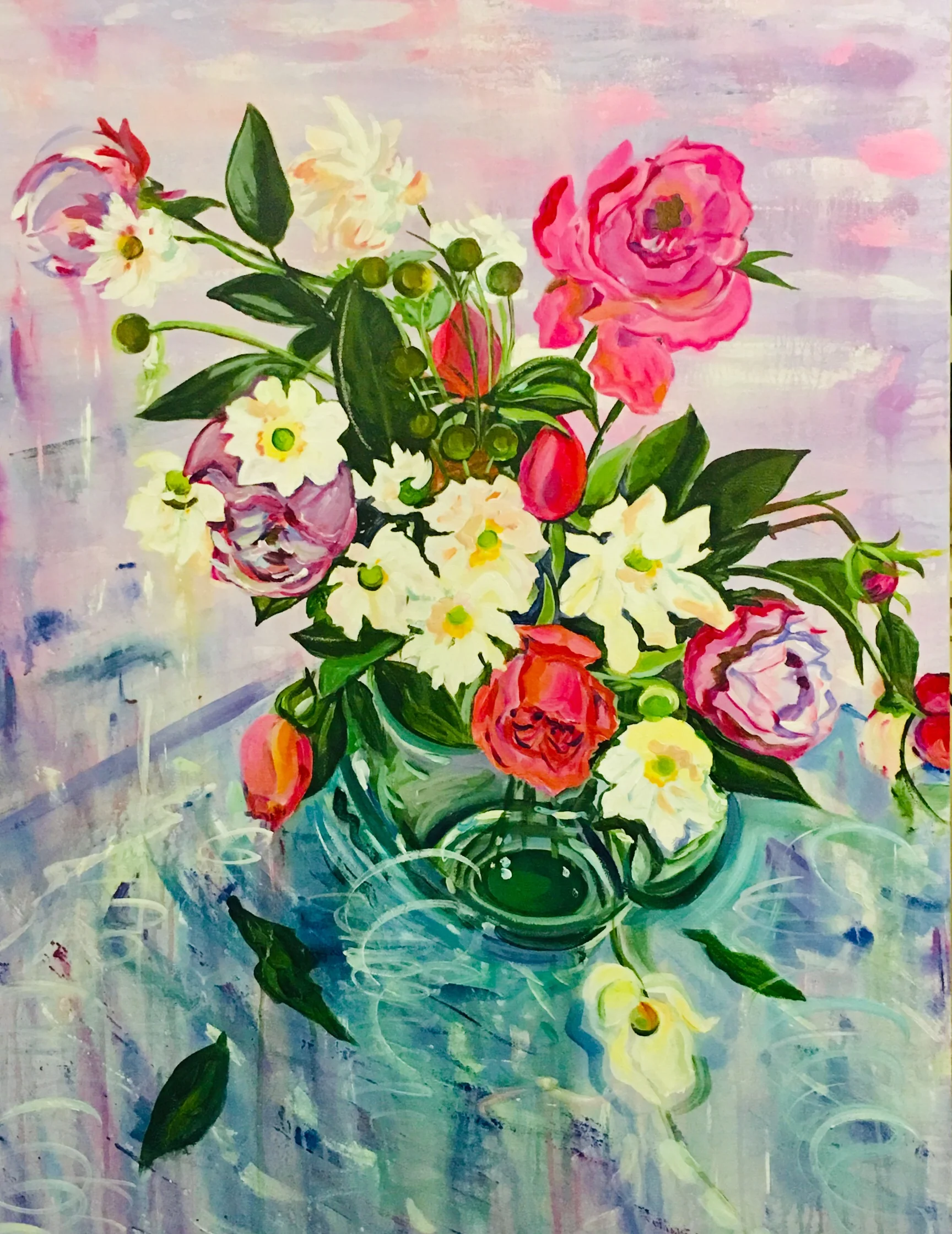Time to Go 30”x40” Acrylic $900