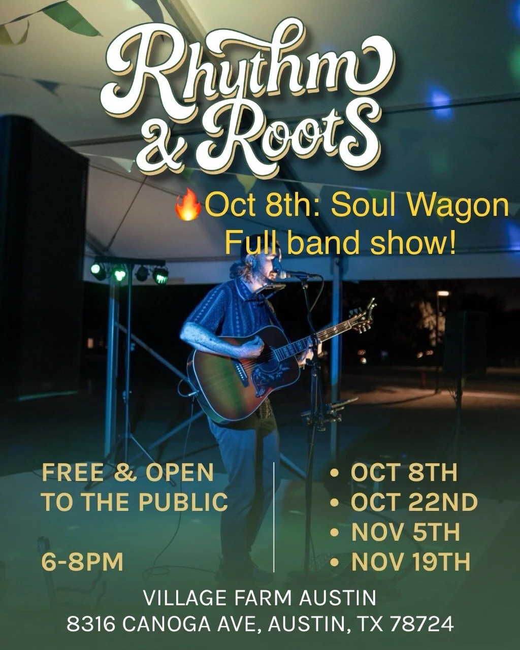 Village Farm Tiny Home Community- Full band show