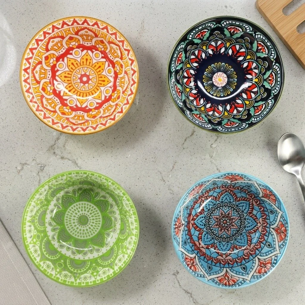 Why choose one pattern when you can have four? 💙🧡💚🖤
Say hello to our Broadford Assorted Bowl Set.

| Ooh La La Bowls |

#BIACordonBleu #BIA #EverydayElegance #Party #Brunch #Tabletop #OohLaLaBowls #OohLaLa #Bowls #ModernDining #Vacation #SummerTi