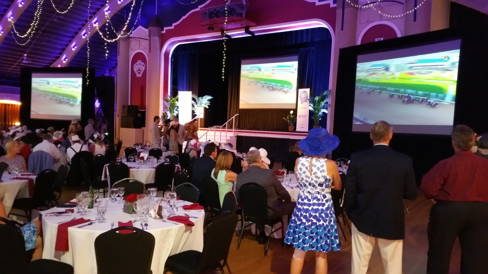 Annual Non-Profit Fundraiser Showing Kentucky Derby