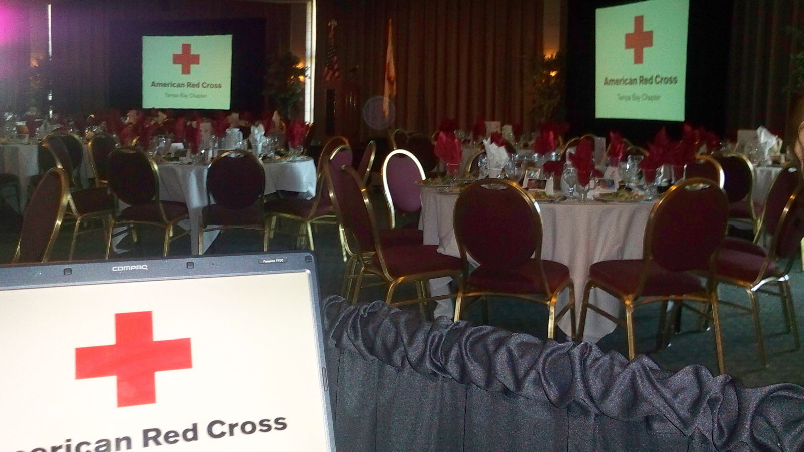 Audio-Visual-Support-for-Fundraiser-with-American-Red-Cross