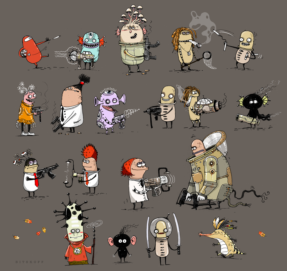 Gangsters from other planets