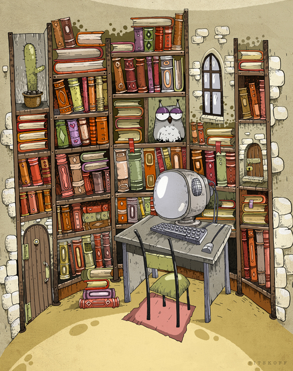 To be a wise ruler, read as often as you can in your well-stocked library.
