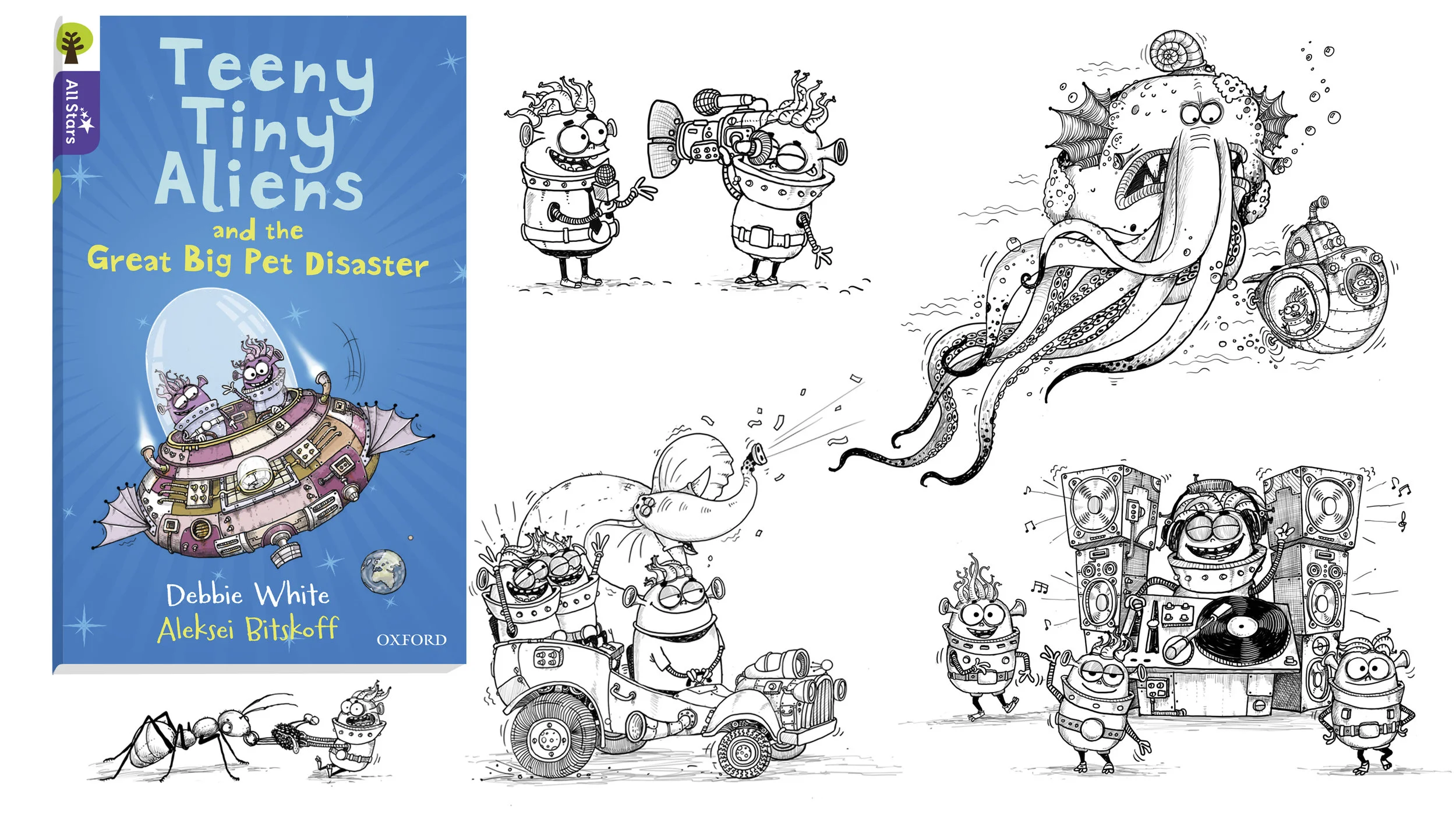 Teeny Tiny Aliens and the Great Big Pet Disaster