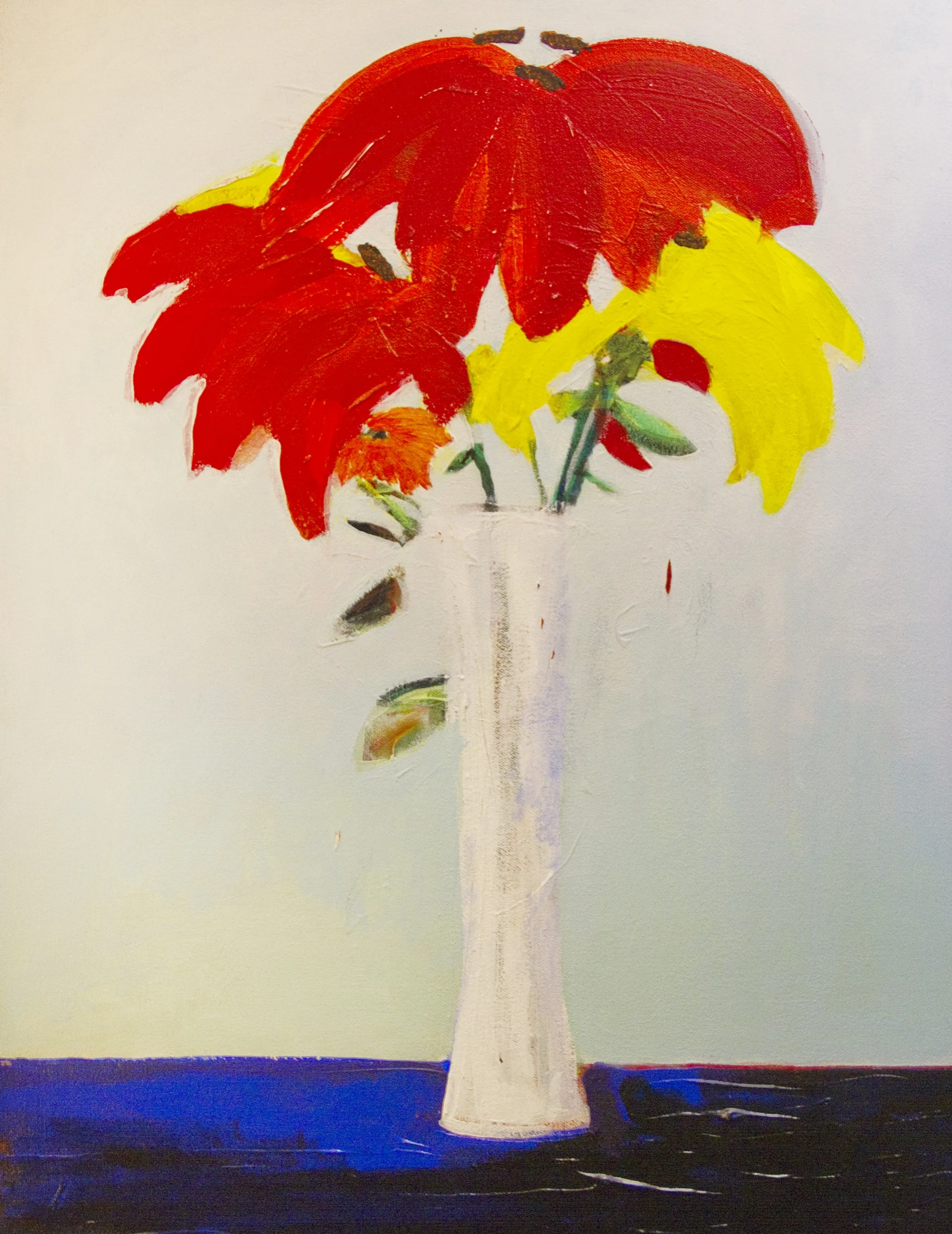 Red Lilies