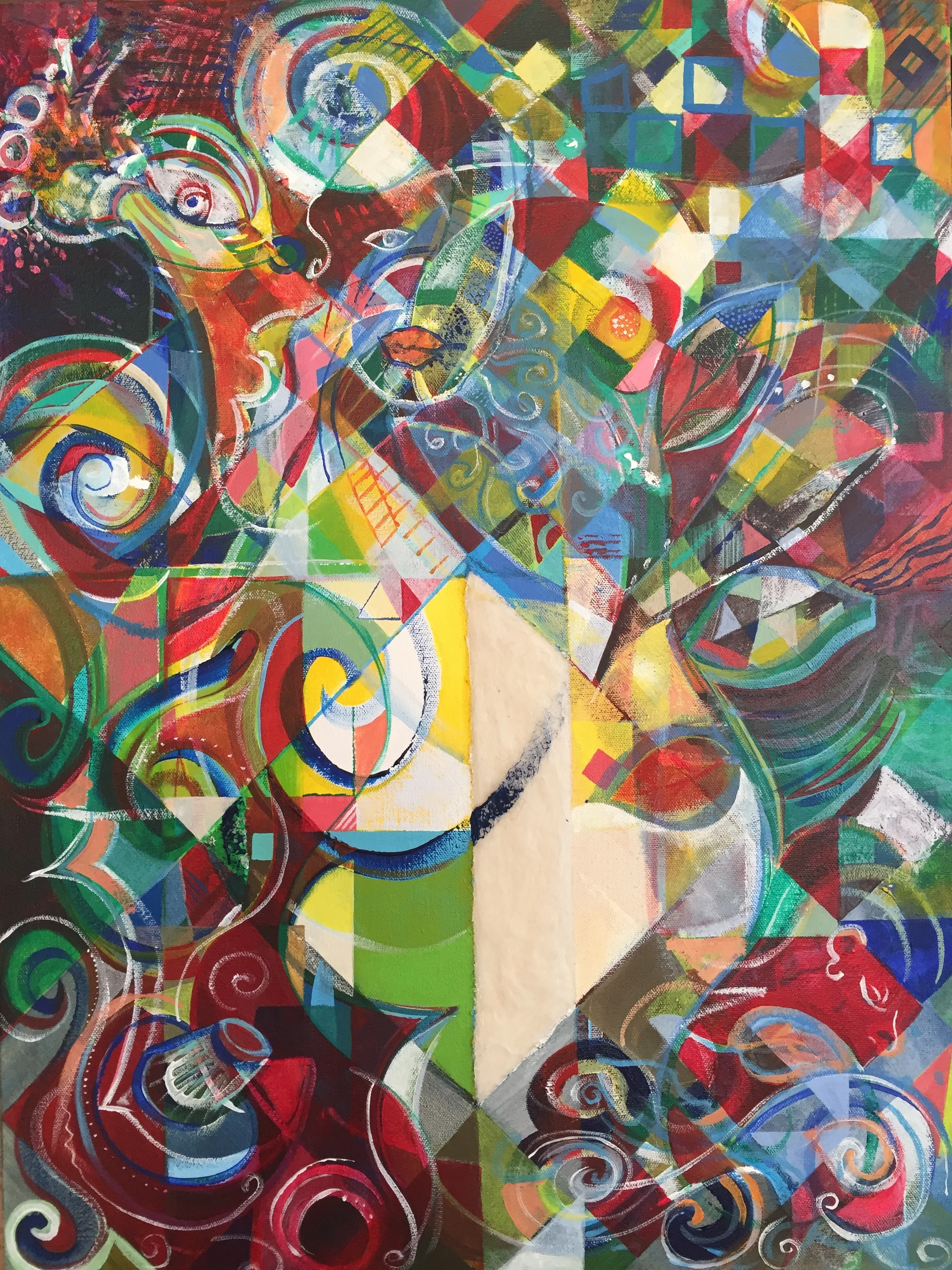 Genesha, 18in X 24in, Sold