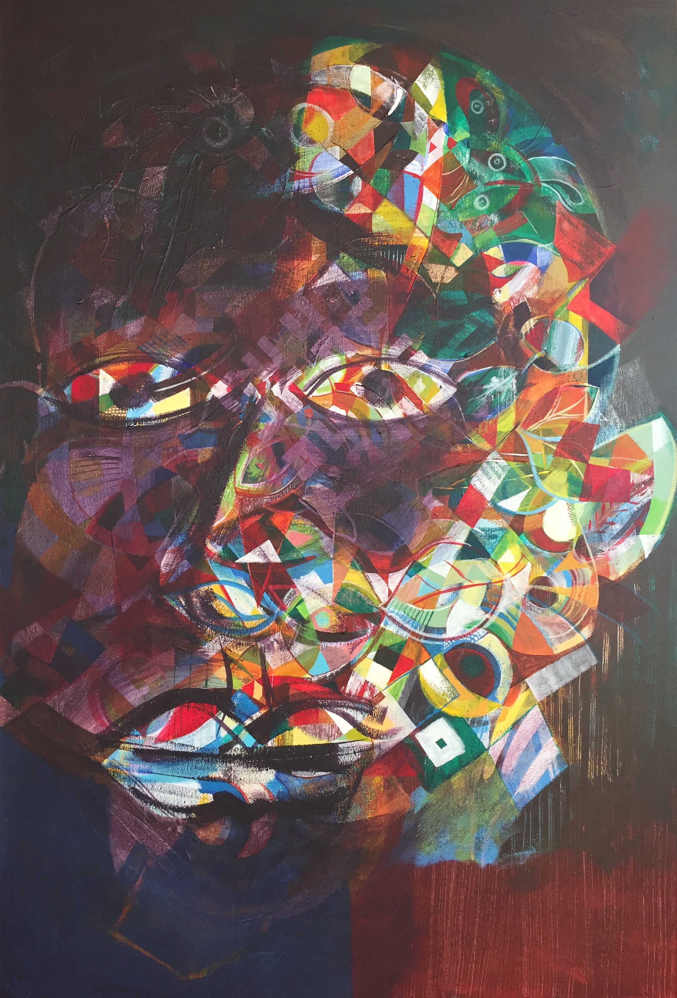 Face, 24in x 36in, $700.