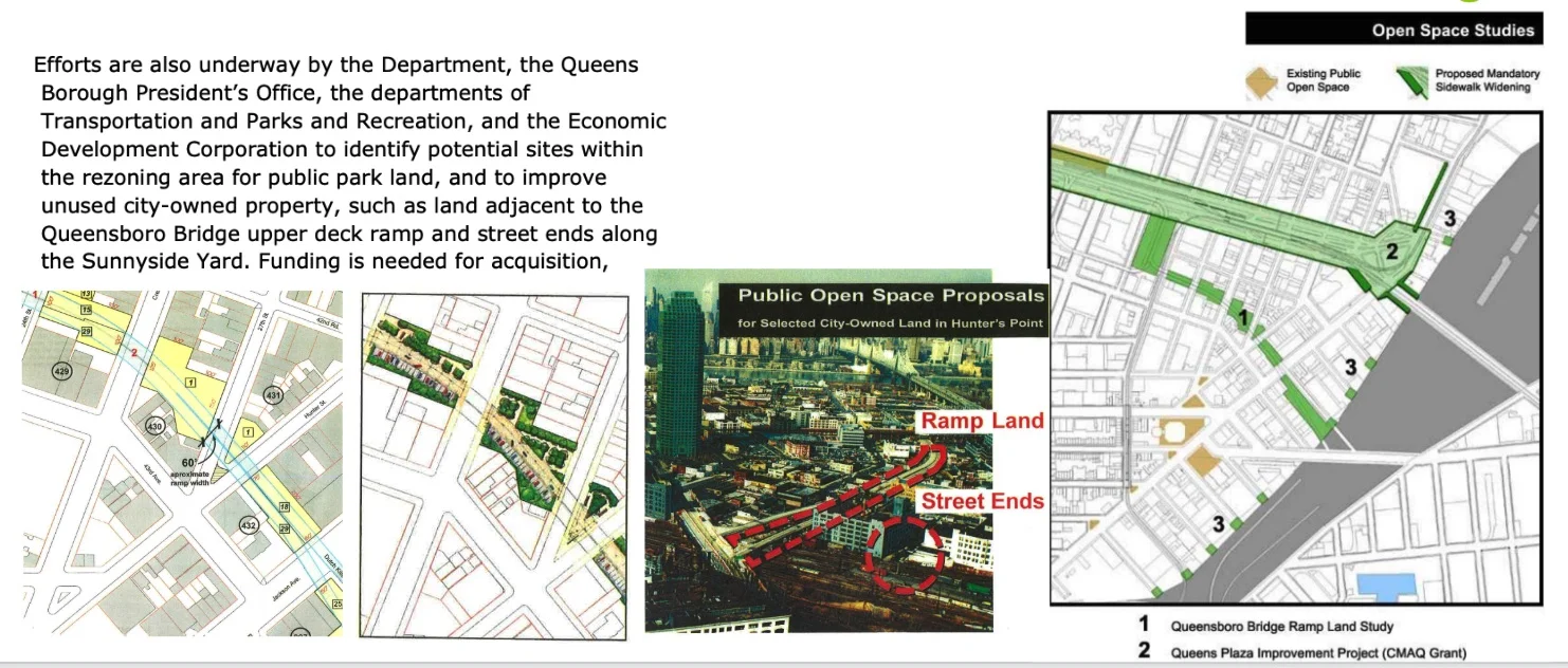 Oct, 2001 - NYC City Planning, Queensboro Bridge Ramp Land Study