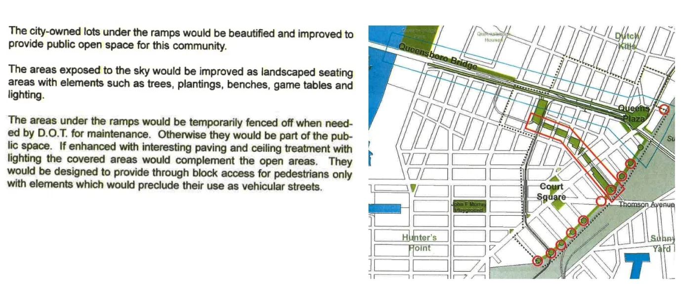 Oct, 2001 - NYC City Planning, Queensboro Bridge Ramp Land Study Conti-