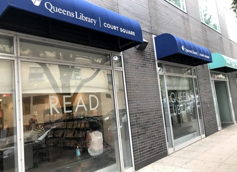 Queens Library in Court Square at 25-01 Jackson Ave, Long Island City, NY 11101