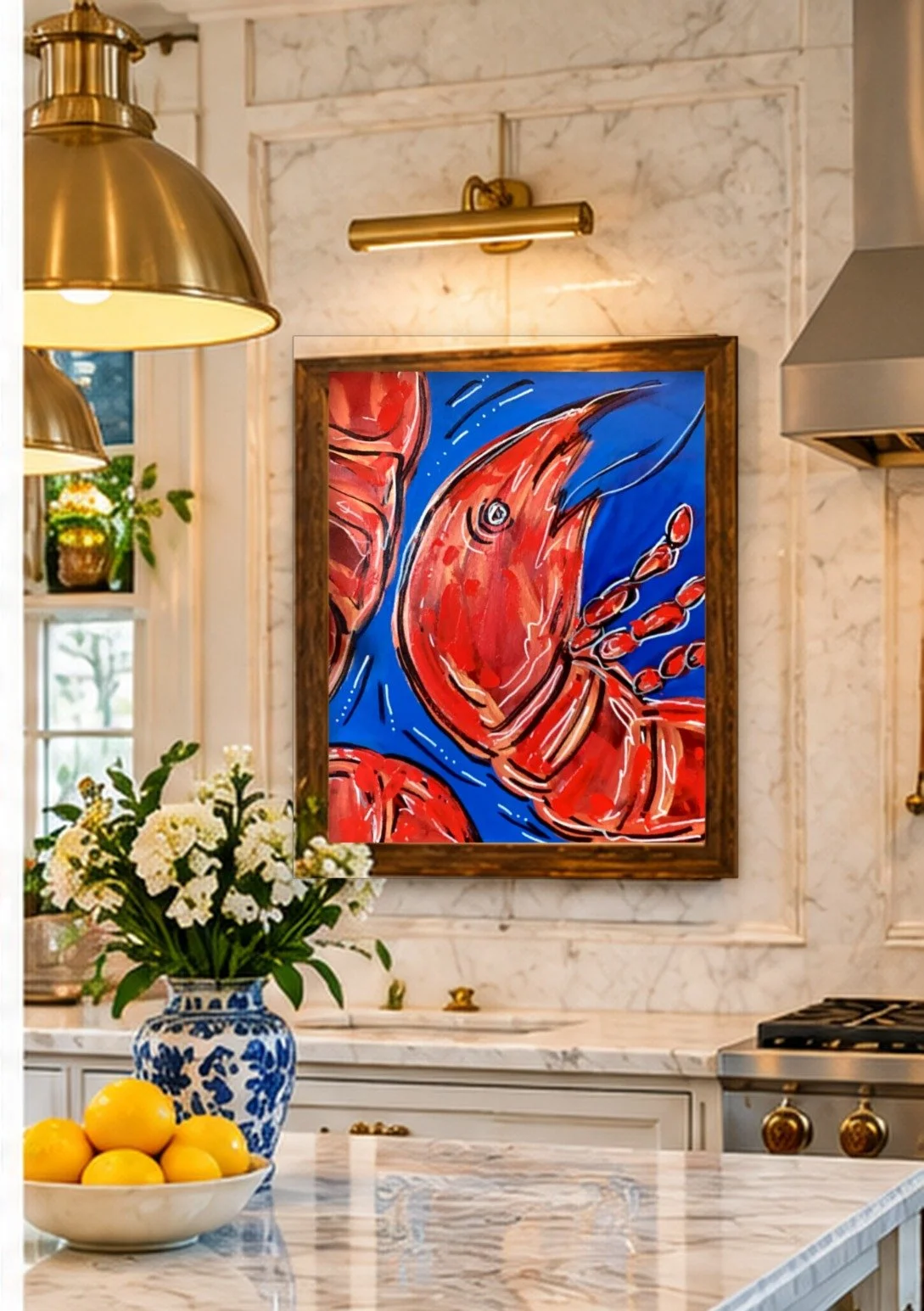 0030_Red-Crawfish-Cobalt_16x20in_Kitchen.jpg