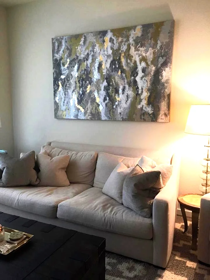 Family Room Custom 40x60 Abstract