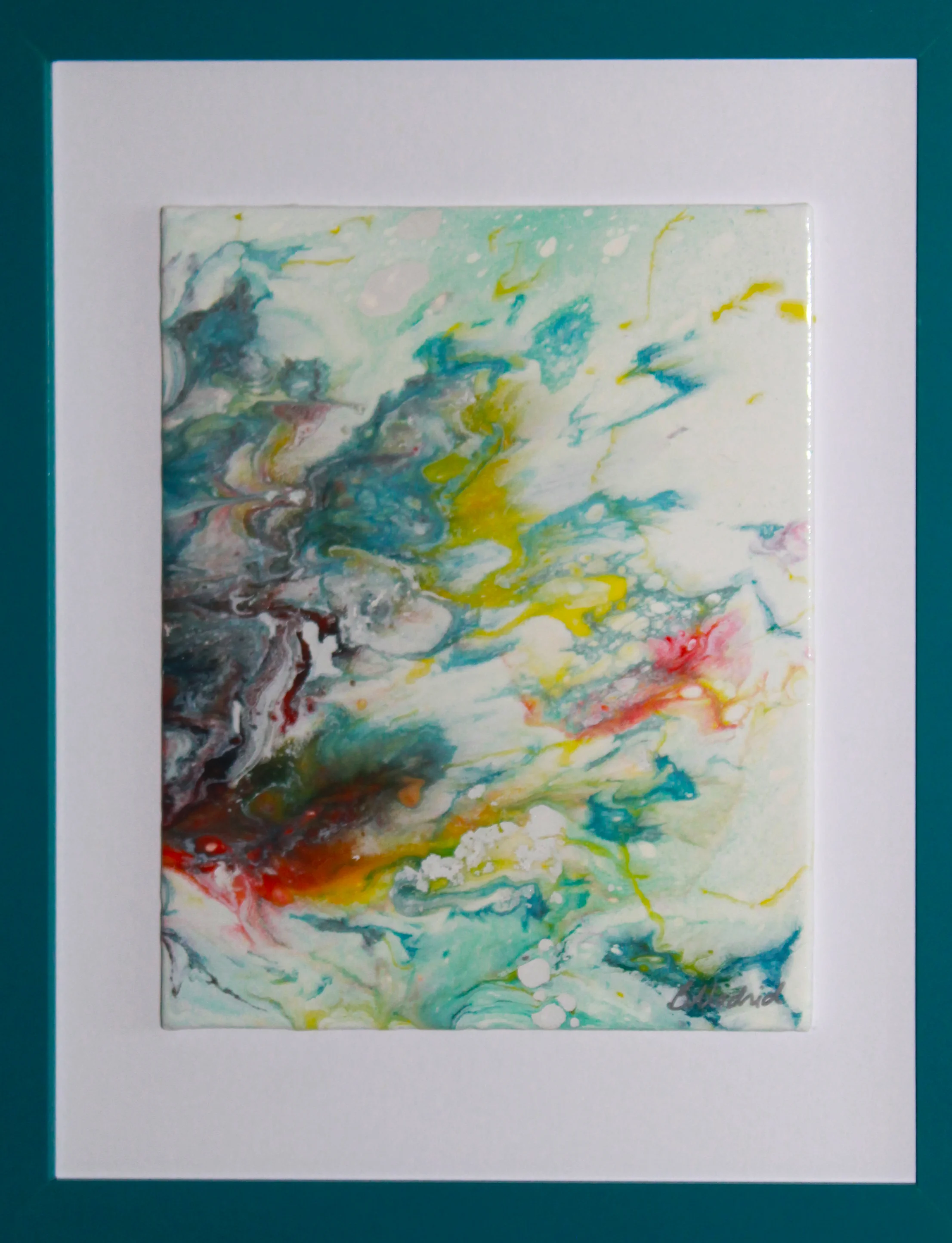 SOLD | Gypsy | 16" x 13" framed canvas