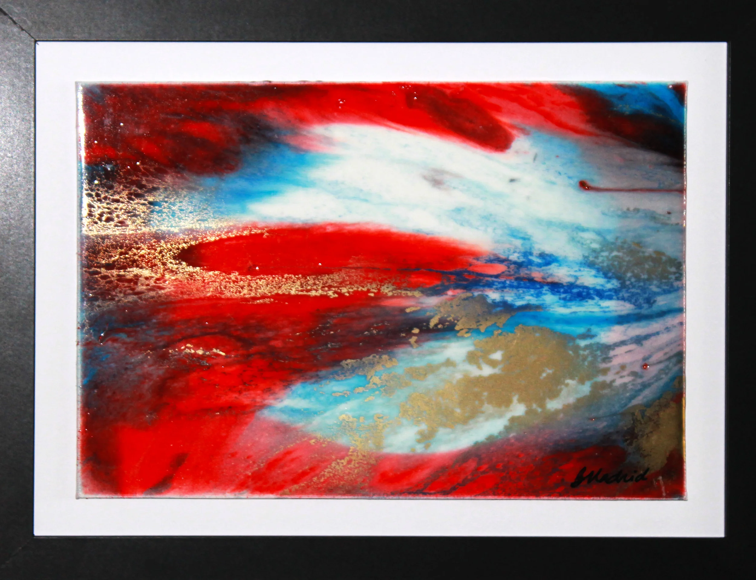 Patriotic Excursion | 16" x 13" framed canvas
