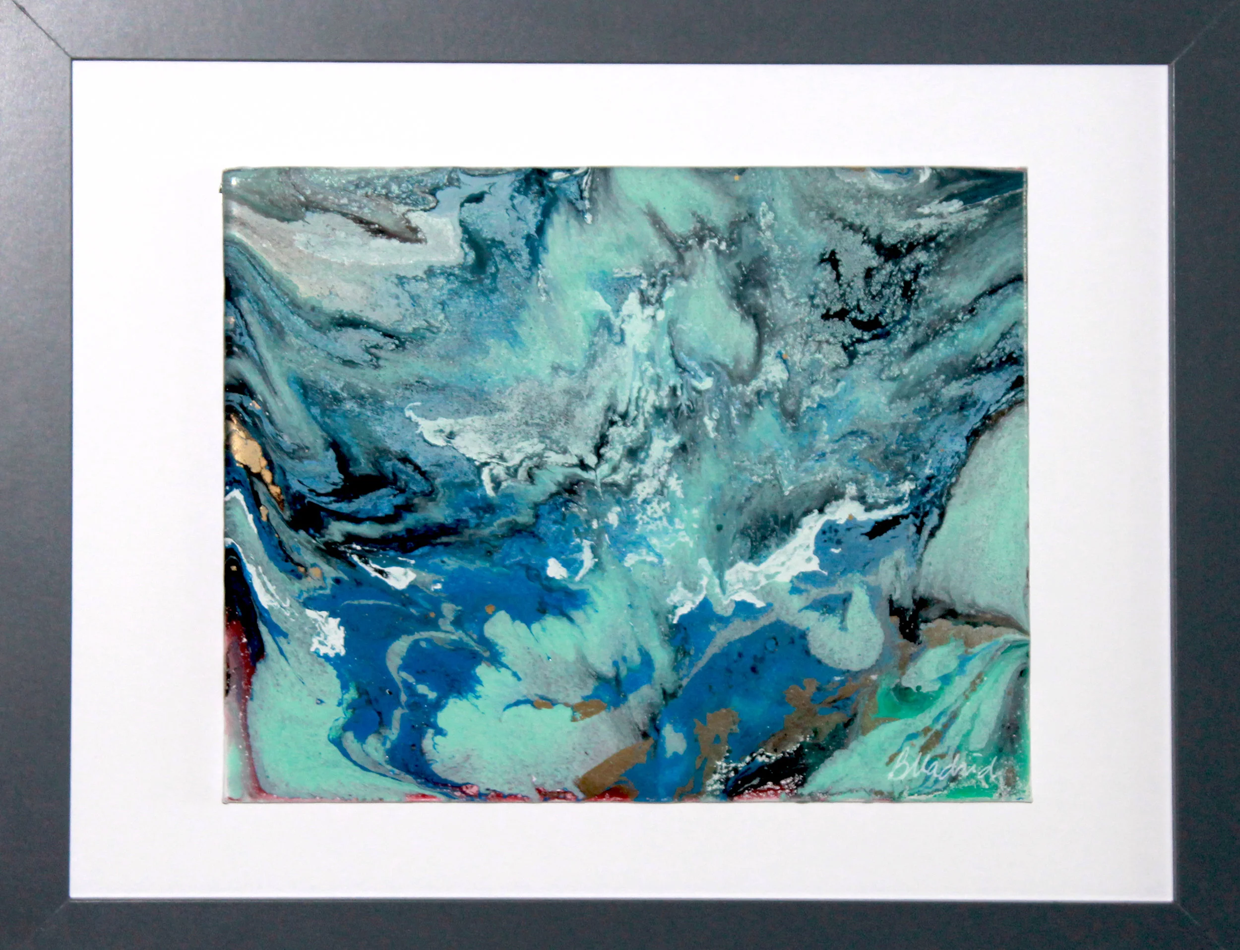No Rules | 16" x 13" framed canvas
