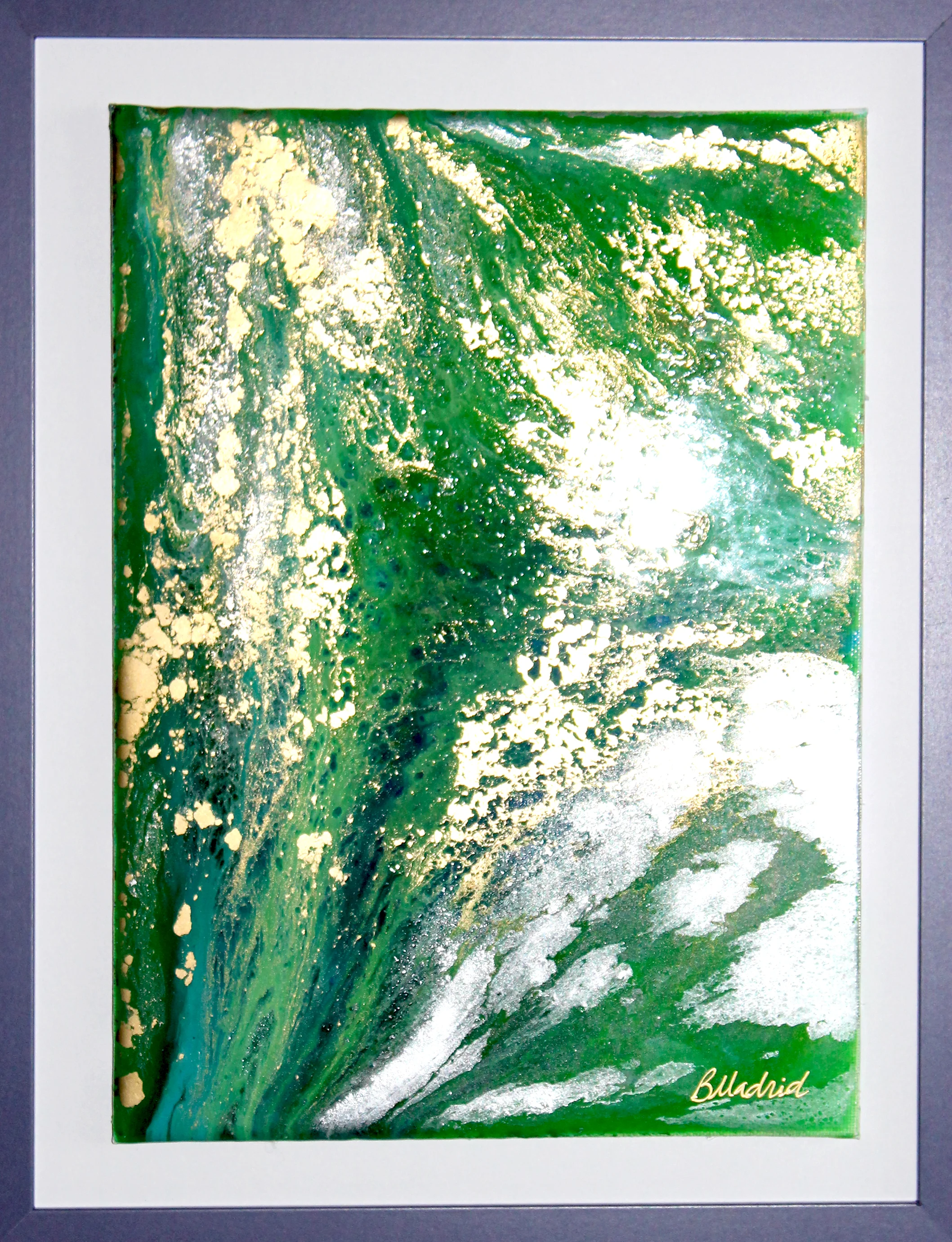 Irish Muster | 14.5" x 12" framed canvas