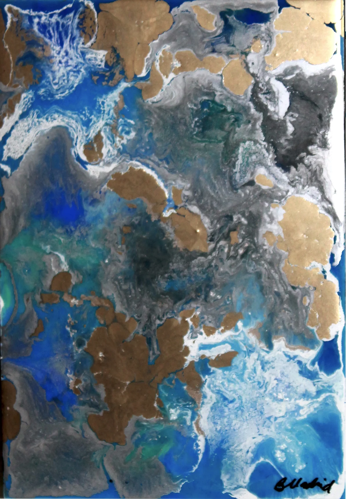 View from Space | painting 4 of 4