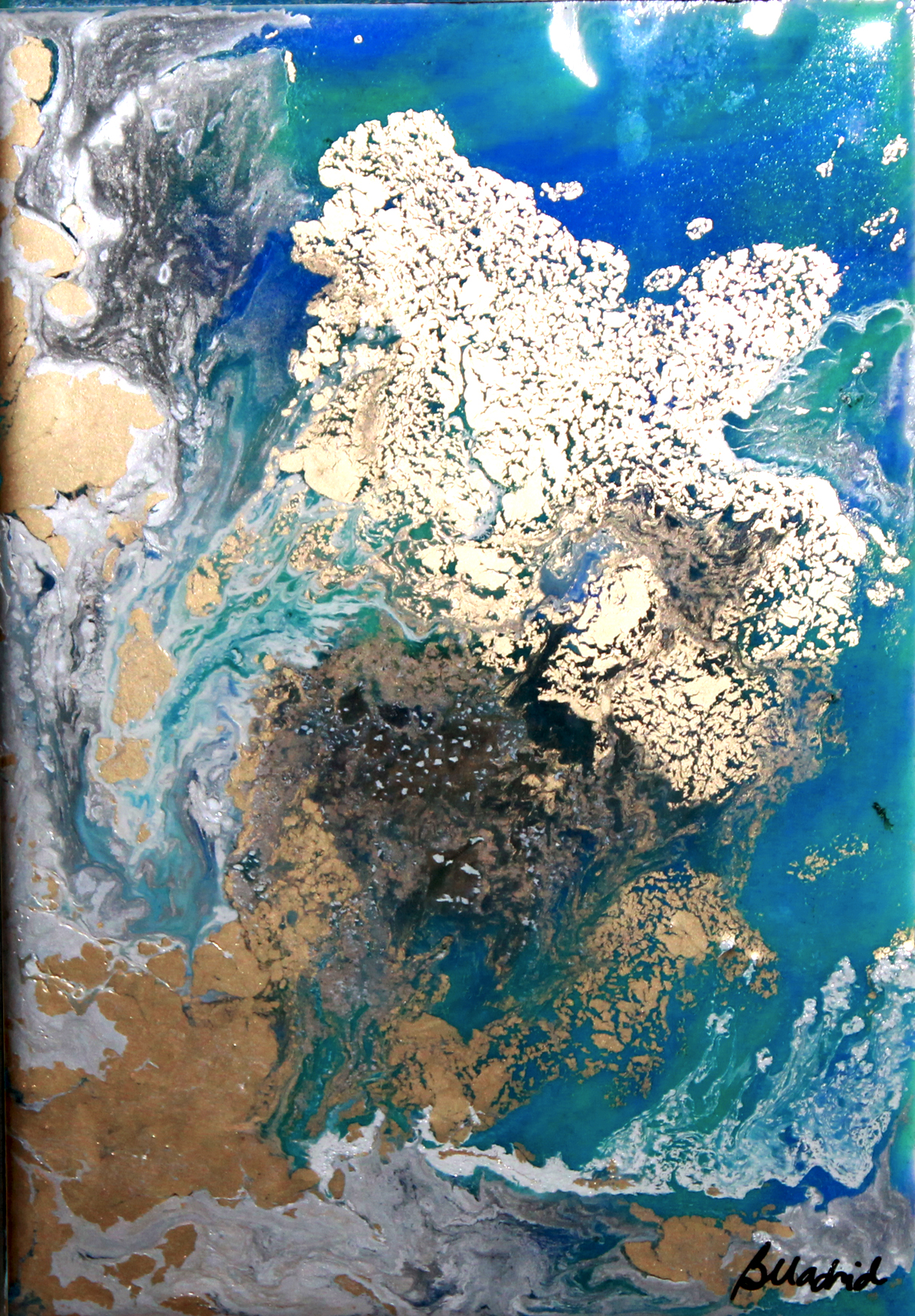 View from Space | Painting 1 of 4