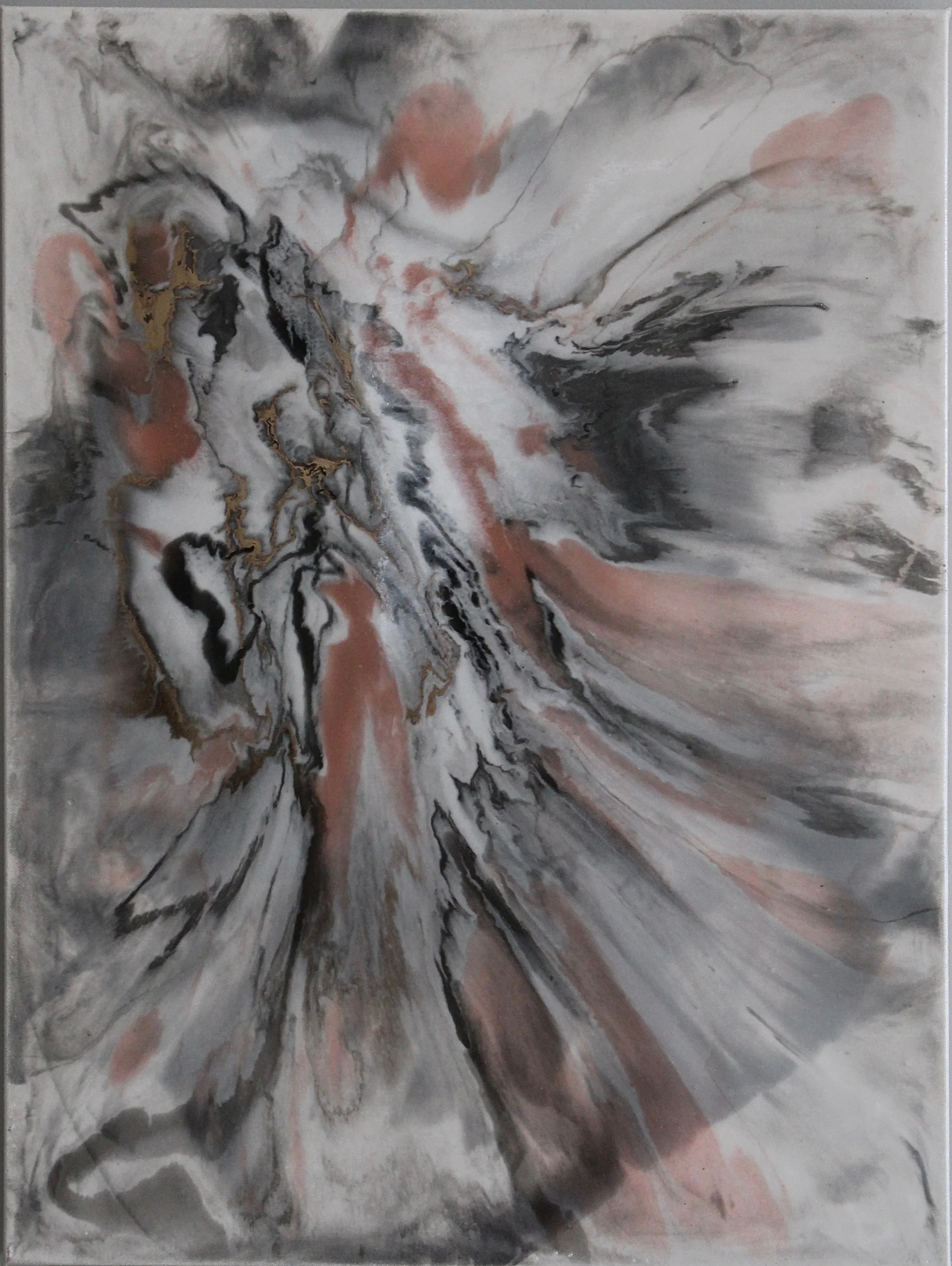 ON EXHIBIT | title | 24" x 18" on soft canvas