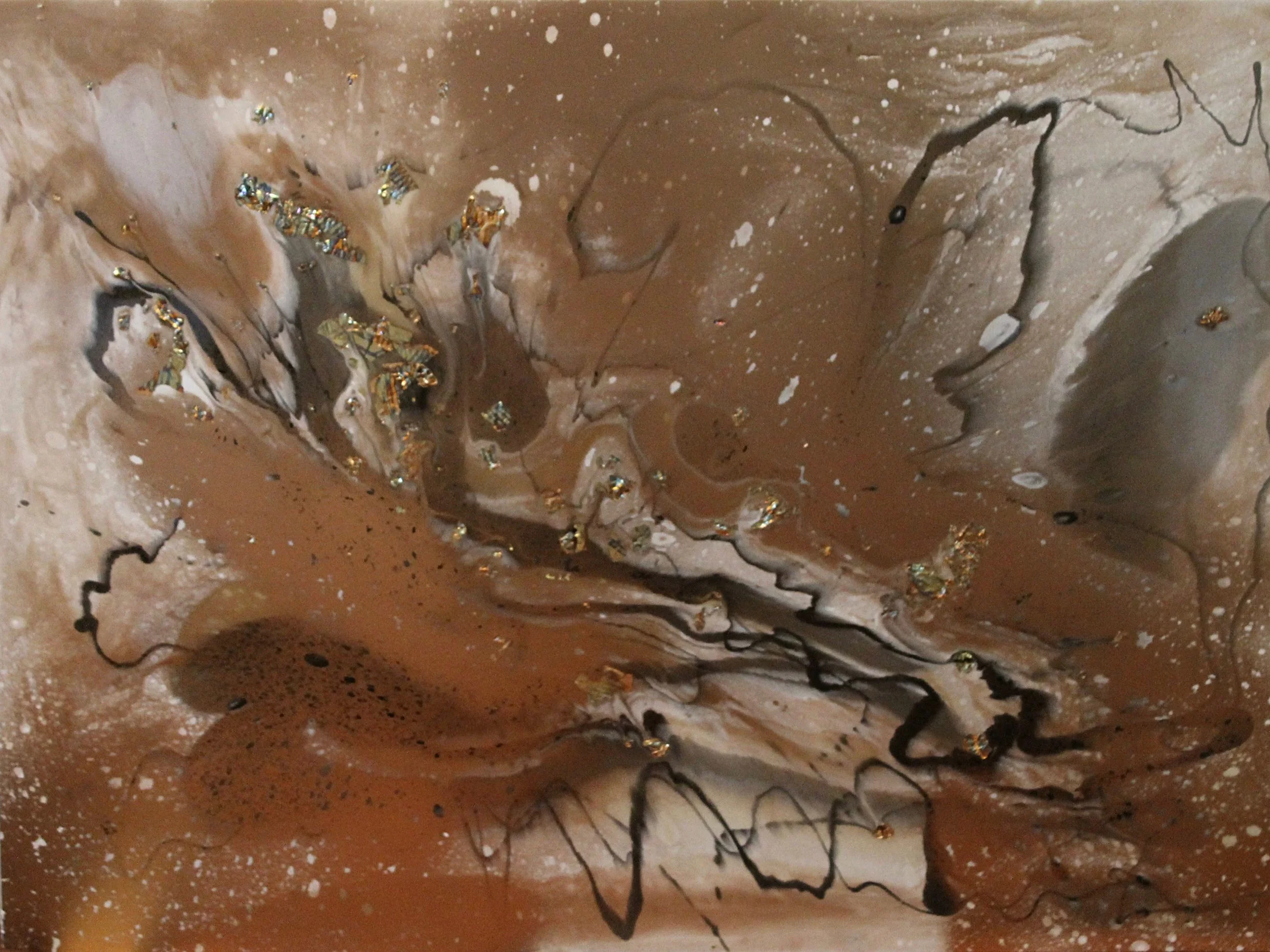 ON EXHIBIT | title | 36" x 48" on soft canvas