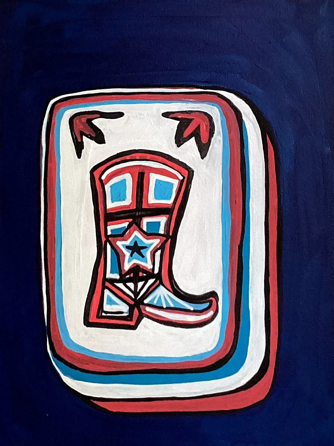0001_Mahjong-Tile-Cowboy-Boot_12x16in.jpg