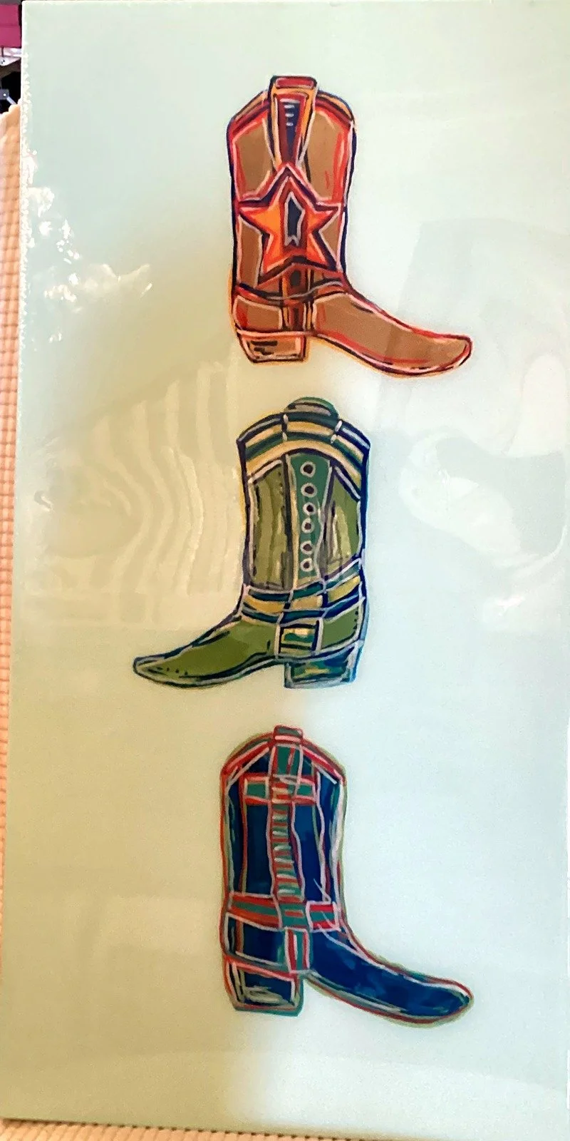 0184_Three-Cowboy-Boots-Red-Green-Blue_12x24in.jpg