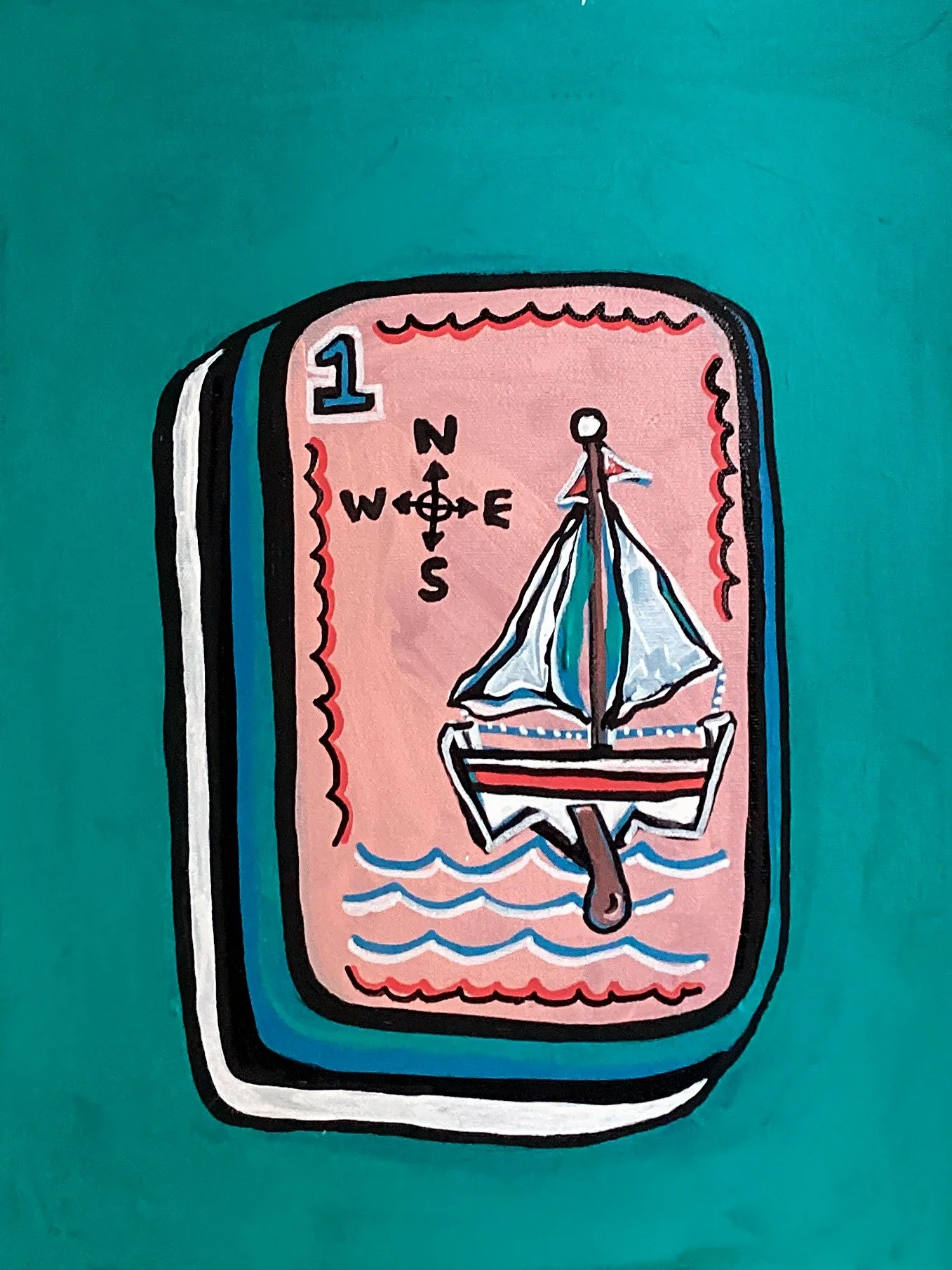0159_Mahjong-Tile-Sailboat_12x16in.jpg