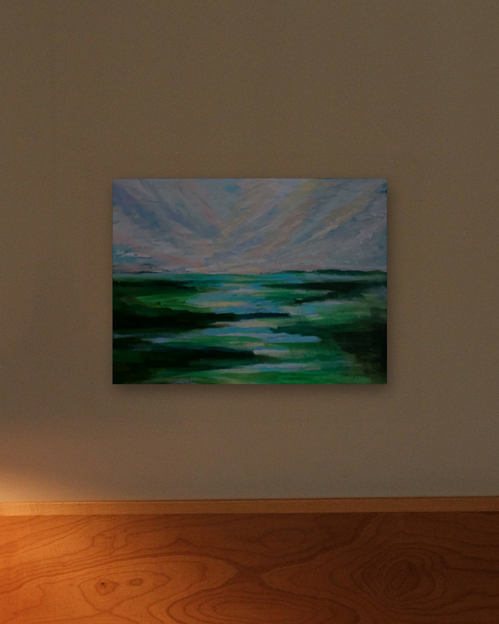 0145_Seascape-Calm-Green-Sea_12x16in_Bedroom.jpg