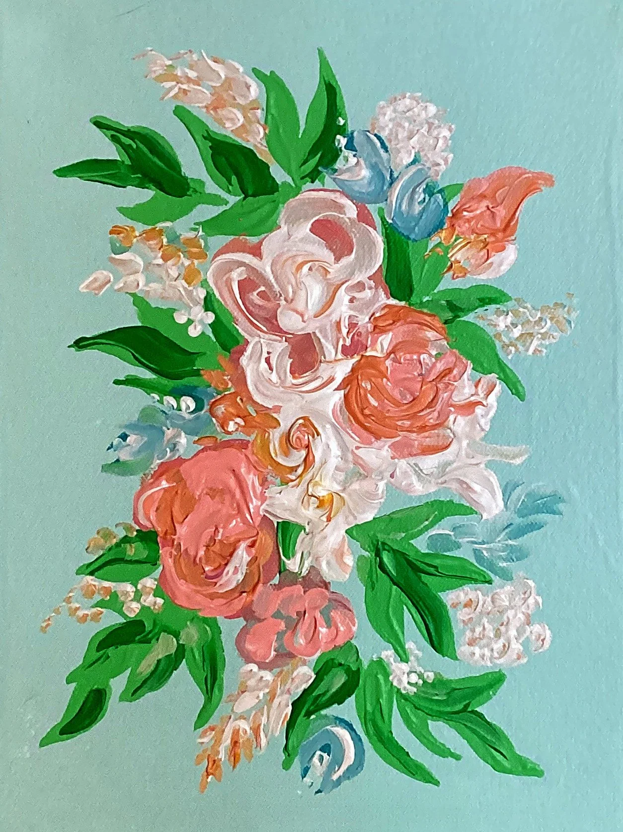 0158_Pink-Floral-Bouquet-Mint_9x12in.jpg