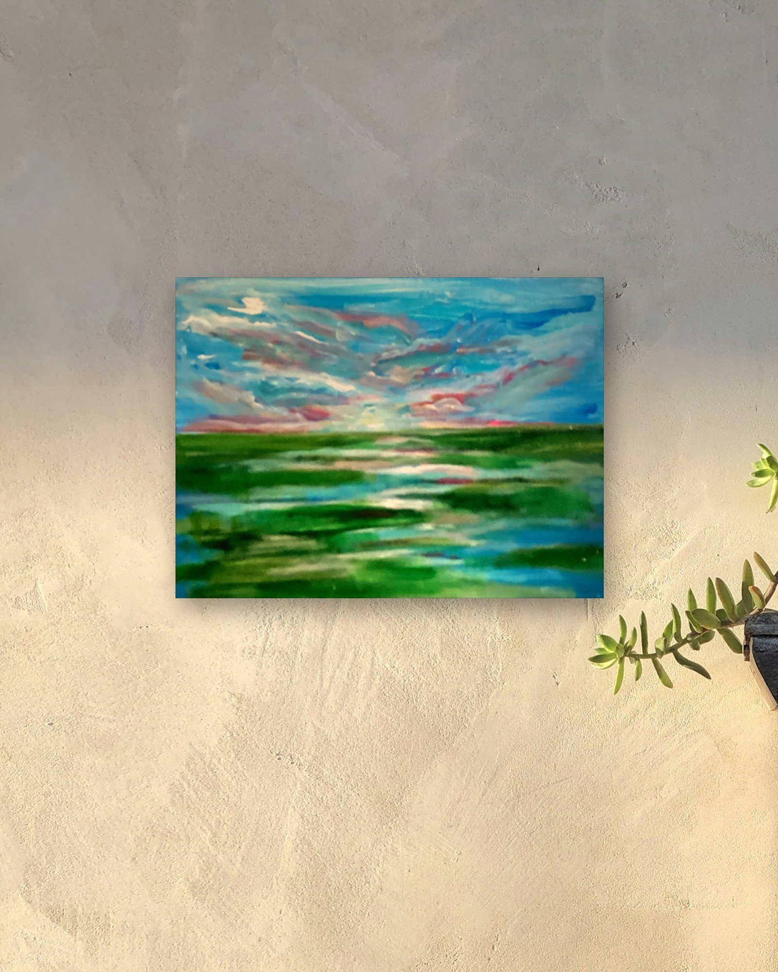 0144_Seascape-Blue-Sky-Green-Sea_12x16in_Living-Room.jpg
