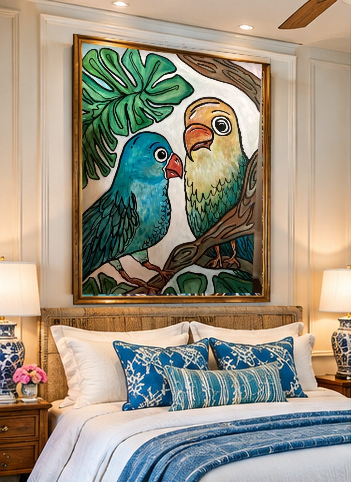 0127_Lovebirds-Tropical_30x40in_Bedroom.jpg